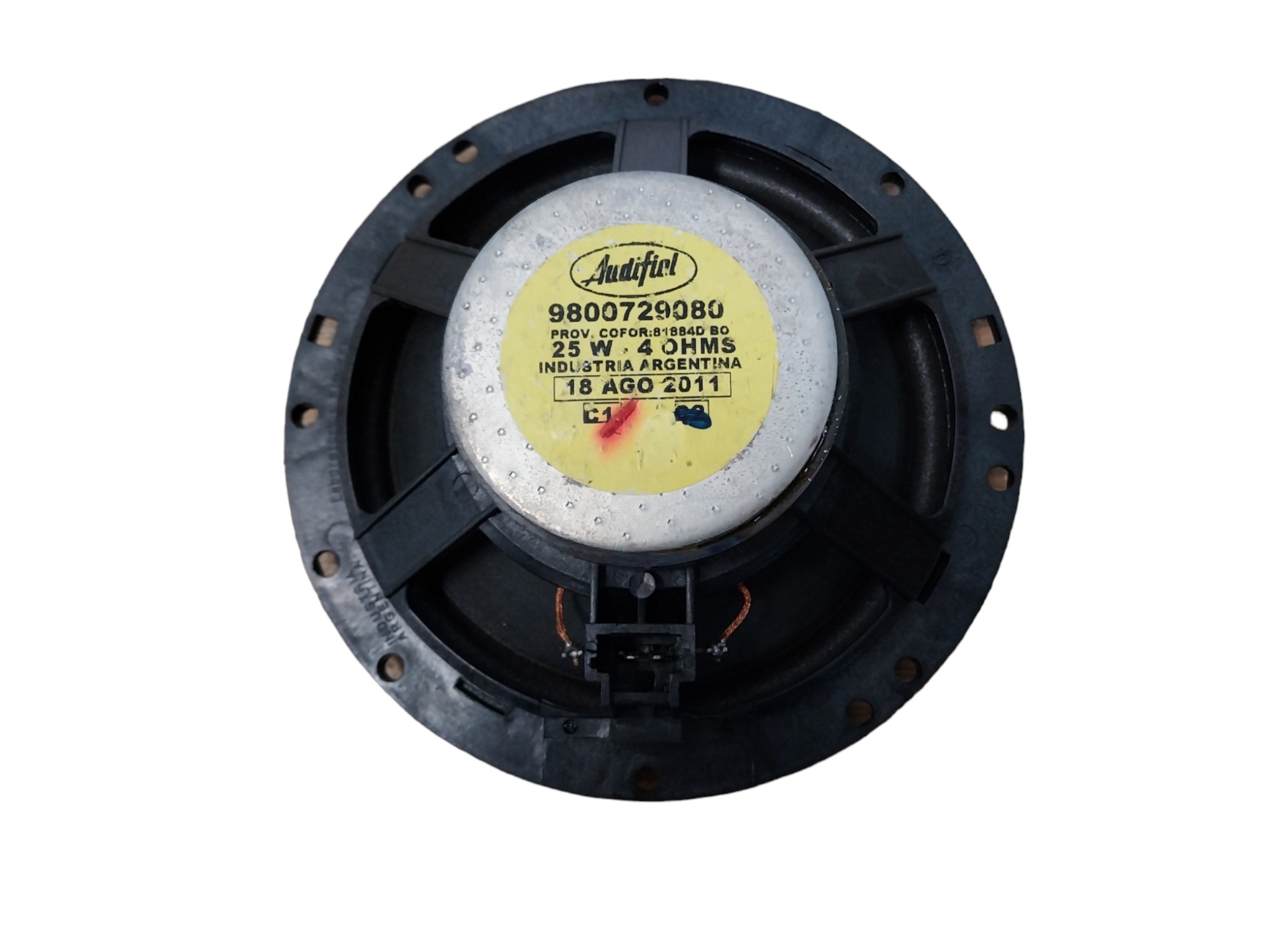 Alto Falante Dianteiro Direito Peugeot 408 2012 A 2010  Preto 4