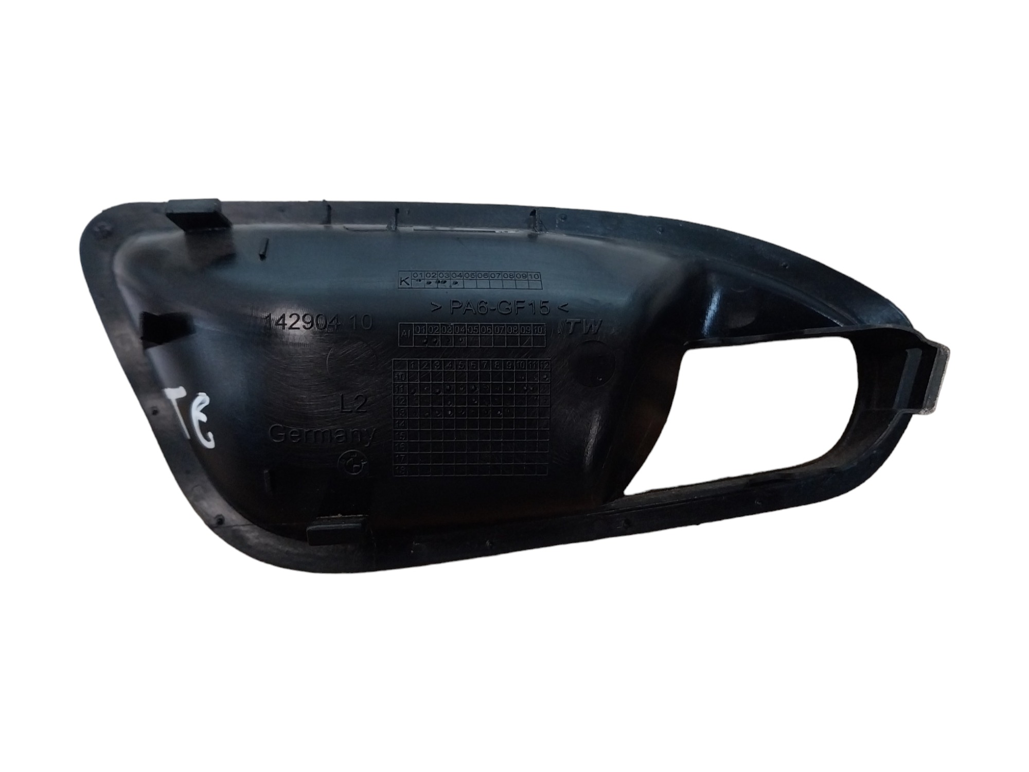 Moldura Maçaneta Traseira Direita Bmw 116 118 328 2013 2019  Preto Traseira 3