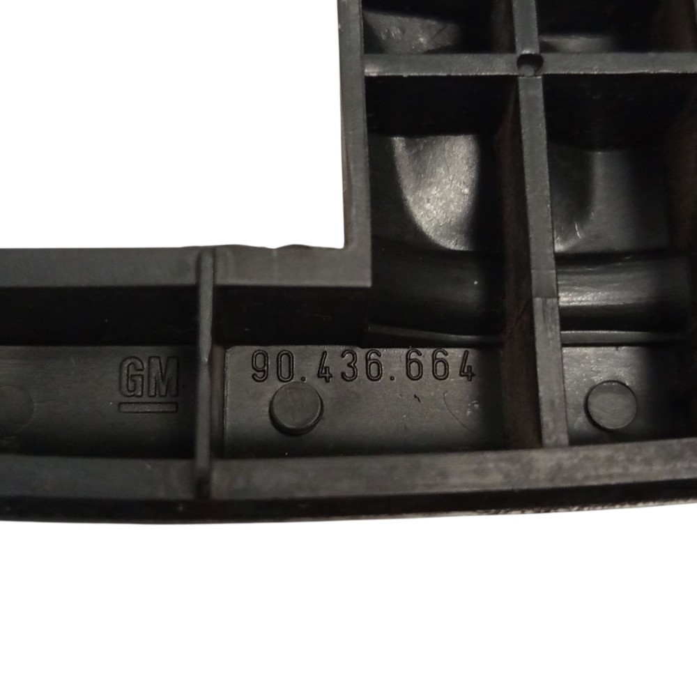 Acabamento Moldura Rádio Botões Painel Vectra 97 99 2005 6