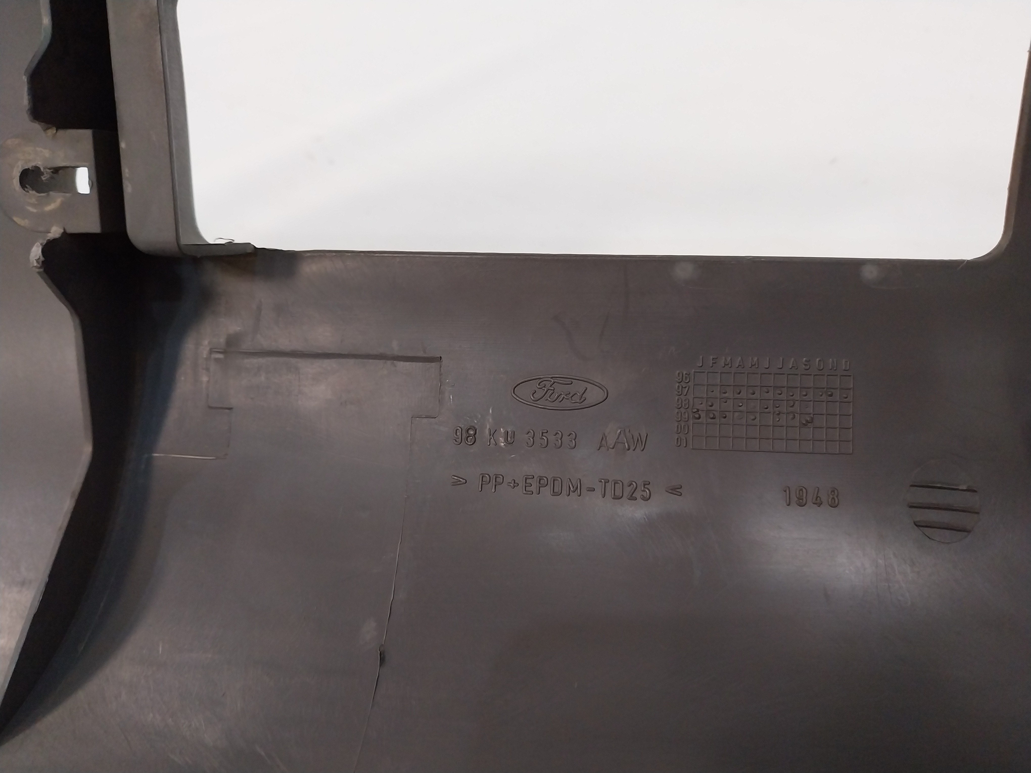 Moldura Chave Seta Ford Ka 99 2000 2005 2006 2008 2009 7