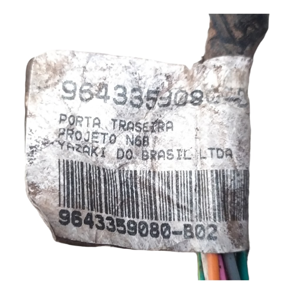 Chicote Porta Traseira Xsara Picasso 2001 2002 2003 A 2010 10