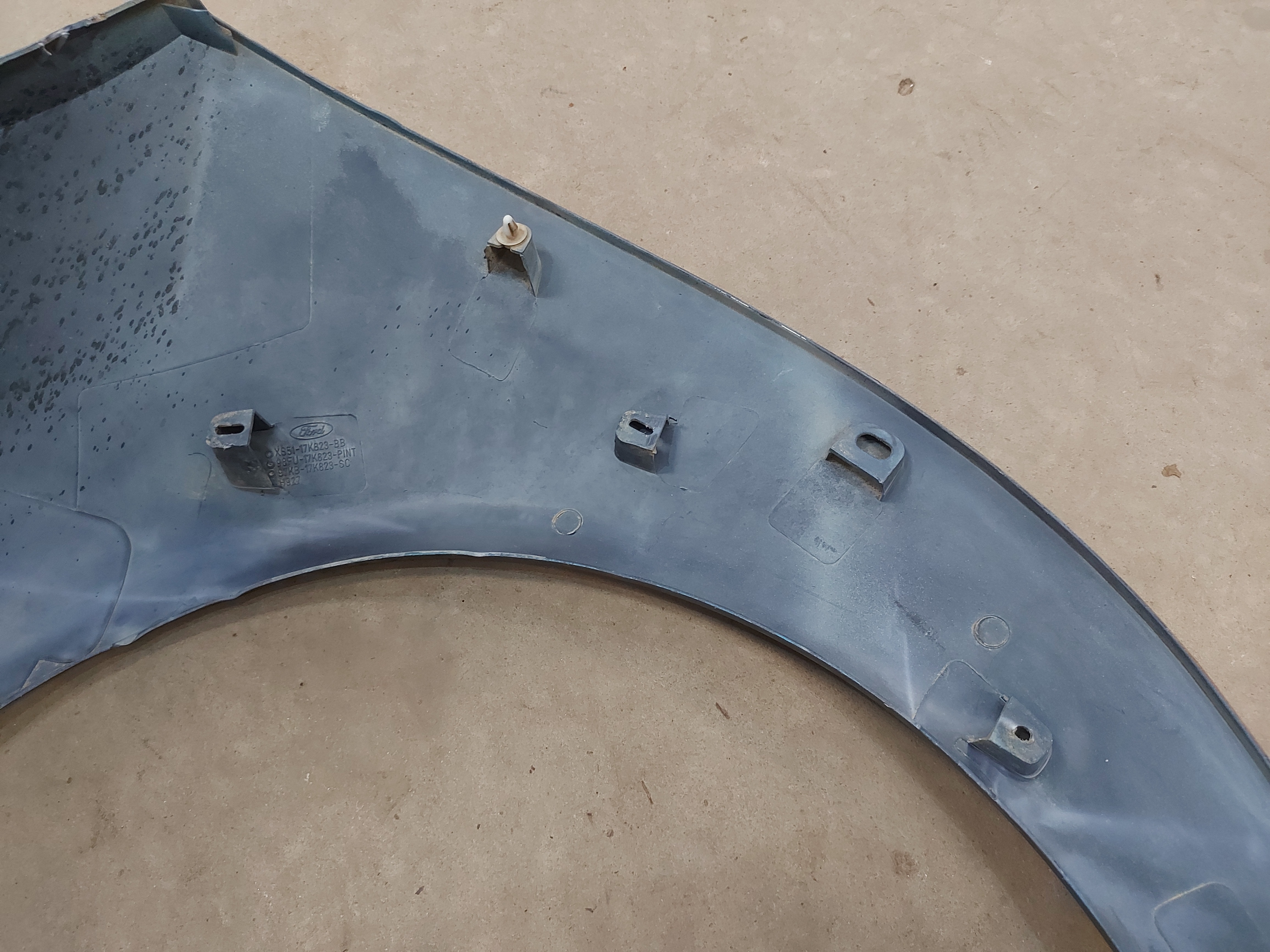 Paralama Parachoque Traseiro Esquerdo Ford Ka 1999 A 2003 9