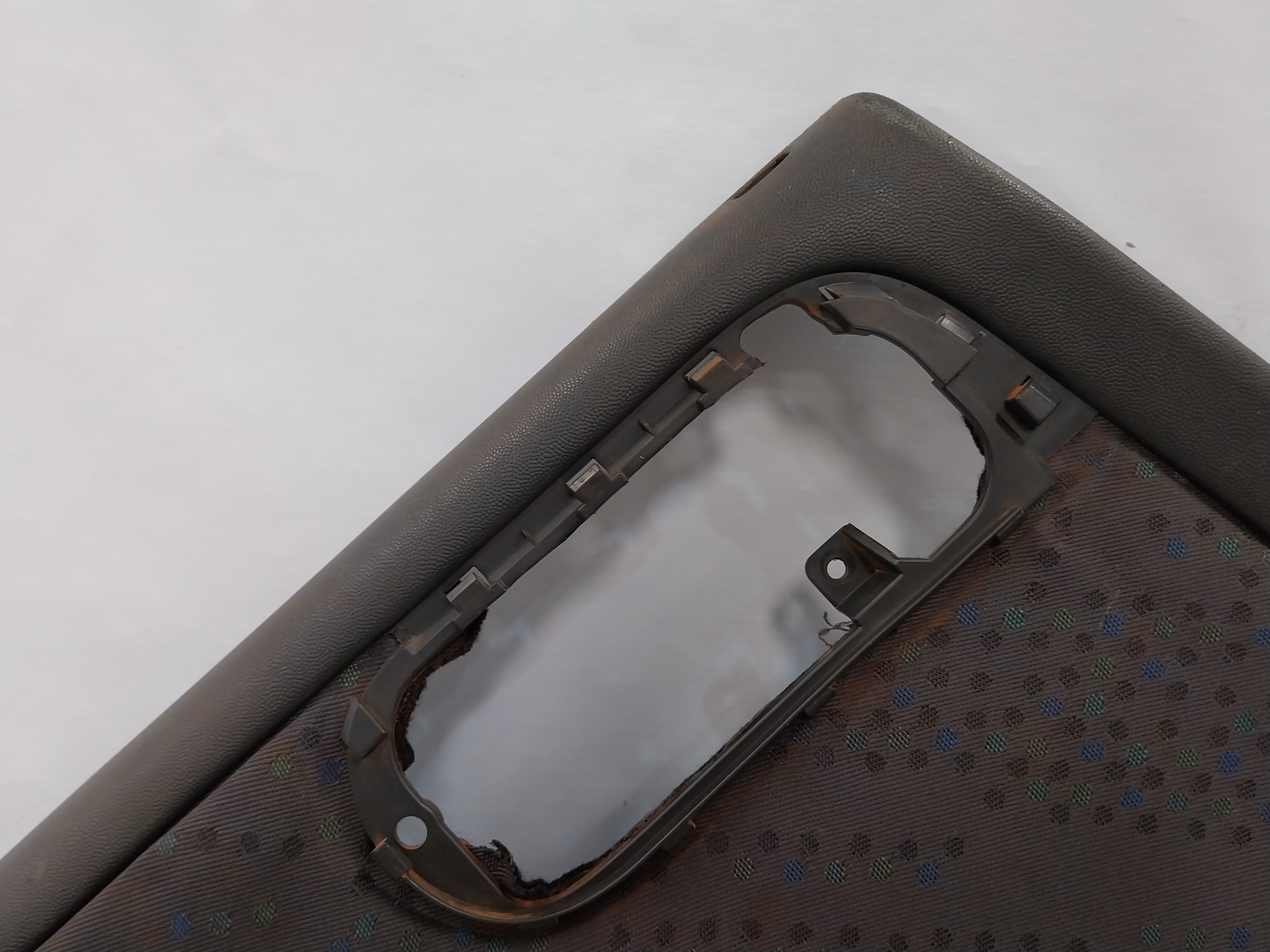 Forro Porta Traseira Esquerda Corsa Montana 2002 2012  Preto 2