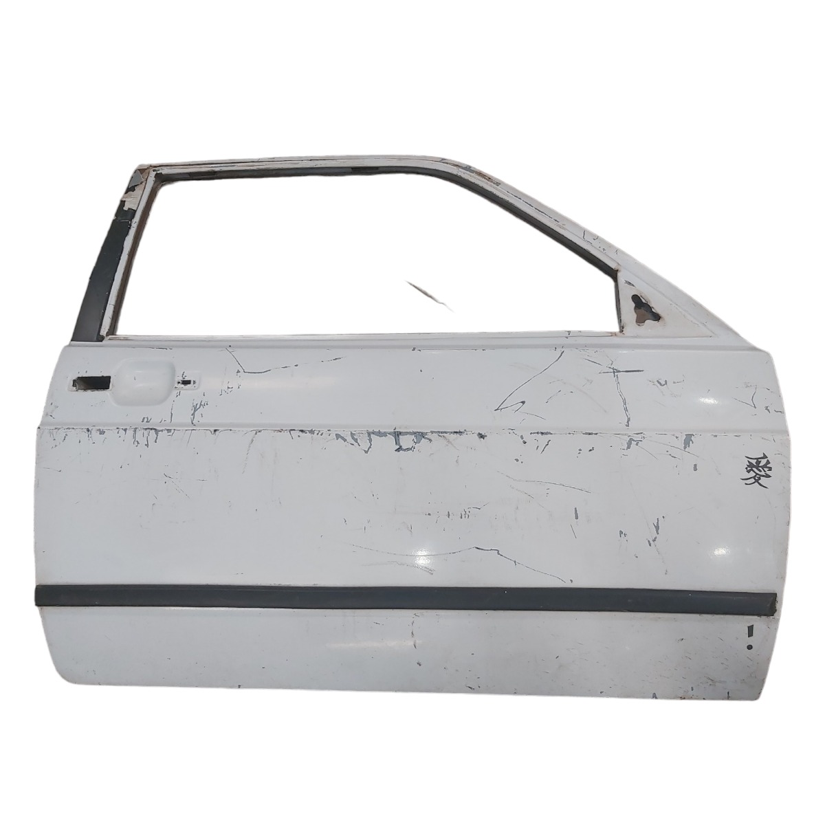 Porta Dianteira Direita Vw Gol Voyage Quadrado 87 89 92 A 94 Dianteira Direito Branco 1
