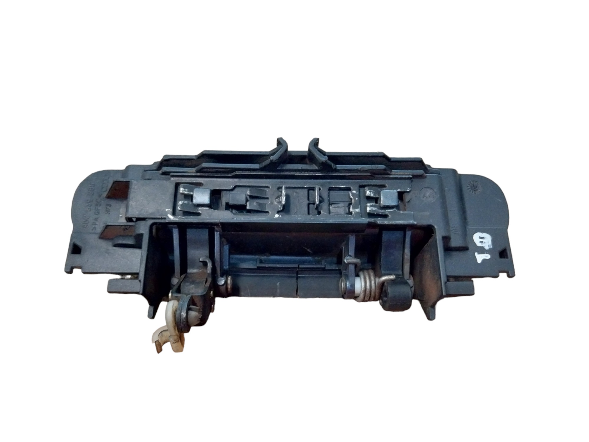 Maçaneta Externa Traseira Direita Audi A3 97 98 2006 Detalhe Preto Dianteira/traseira 6