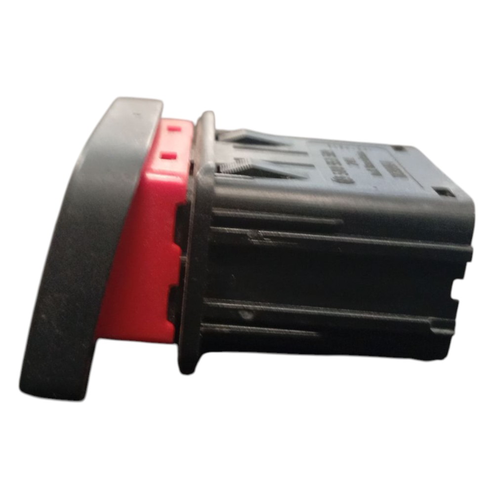 Capa Botão Pisca Alerta Vw Gol Saveiro Voyage 2013 2014 2015 Preto 5