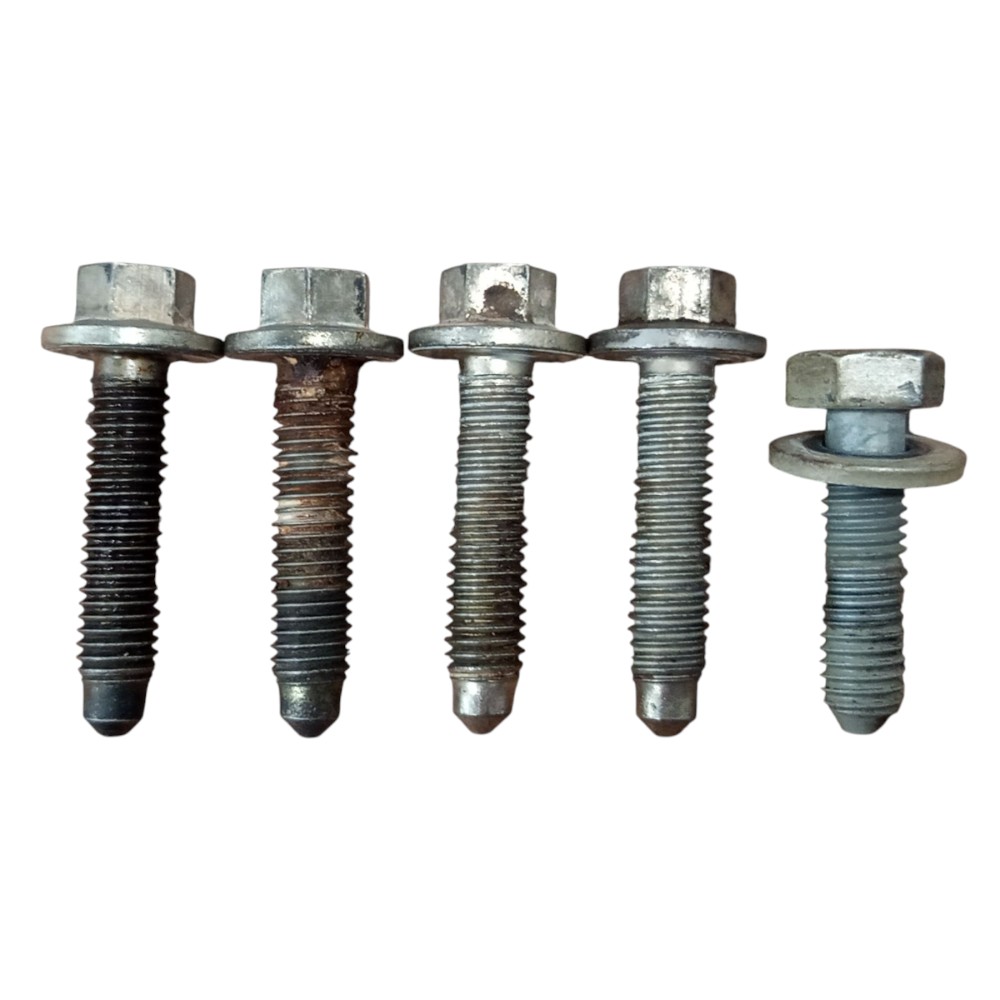 Jogo Parafuso Suporte Alternador Peugeot 206 2001 2002 2008