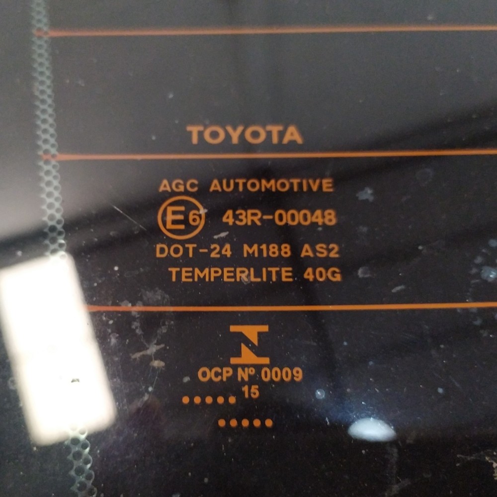 Vidro Traseiro Corolla Original 2015 2016 2017 2018 2019 6