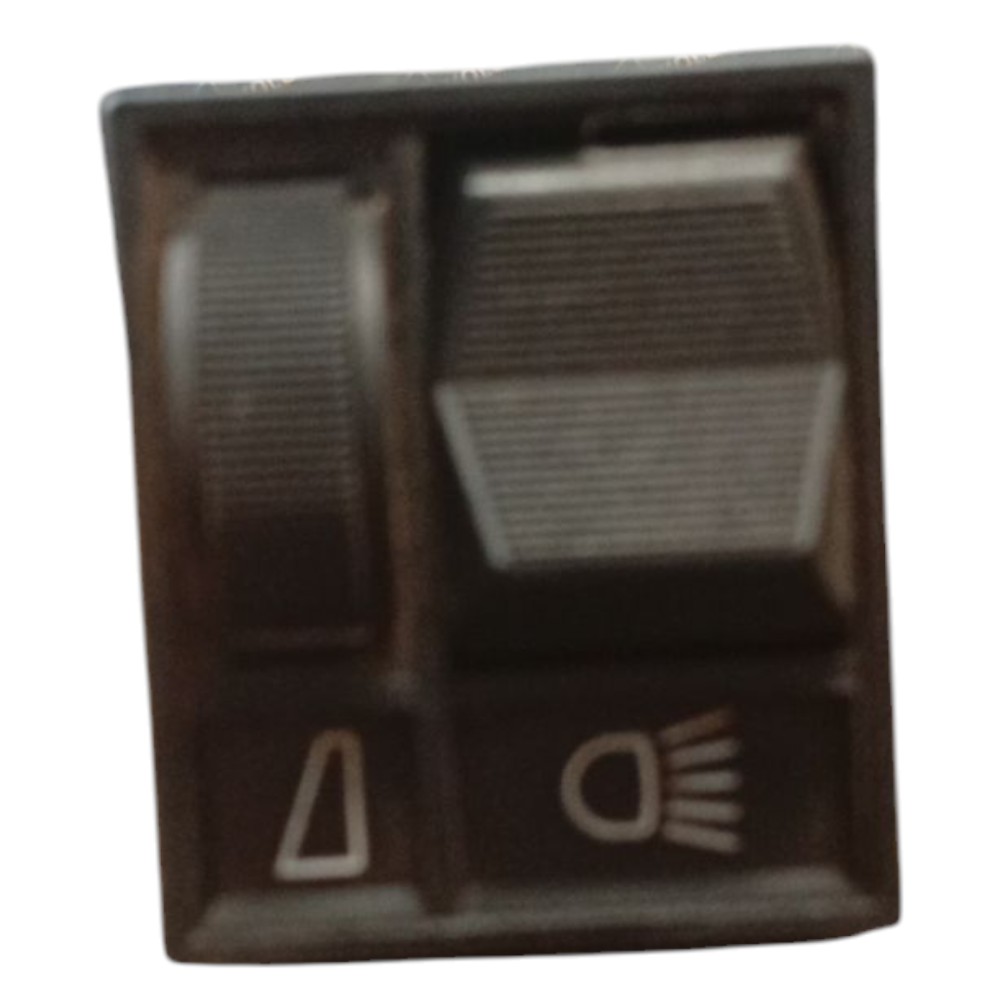 Botão Interruptor Luz Farol Del Rey Pampa Original 88 A 1991 Preto