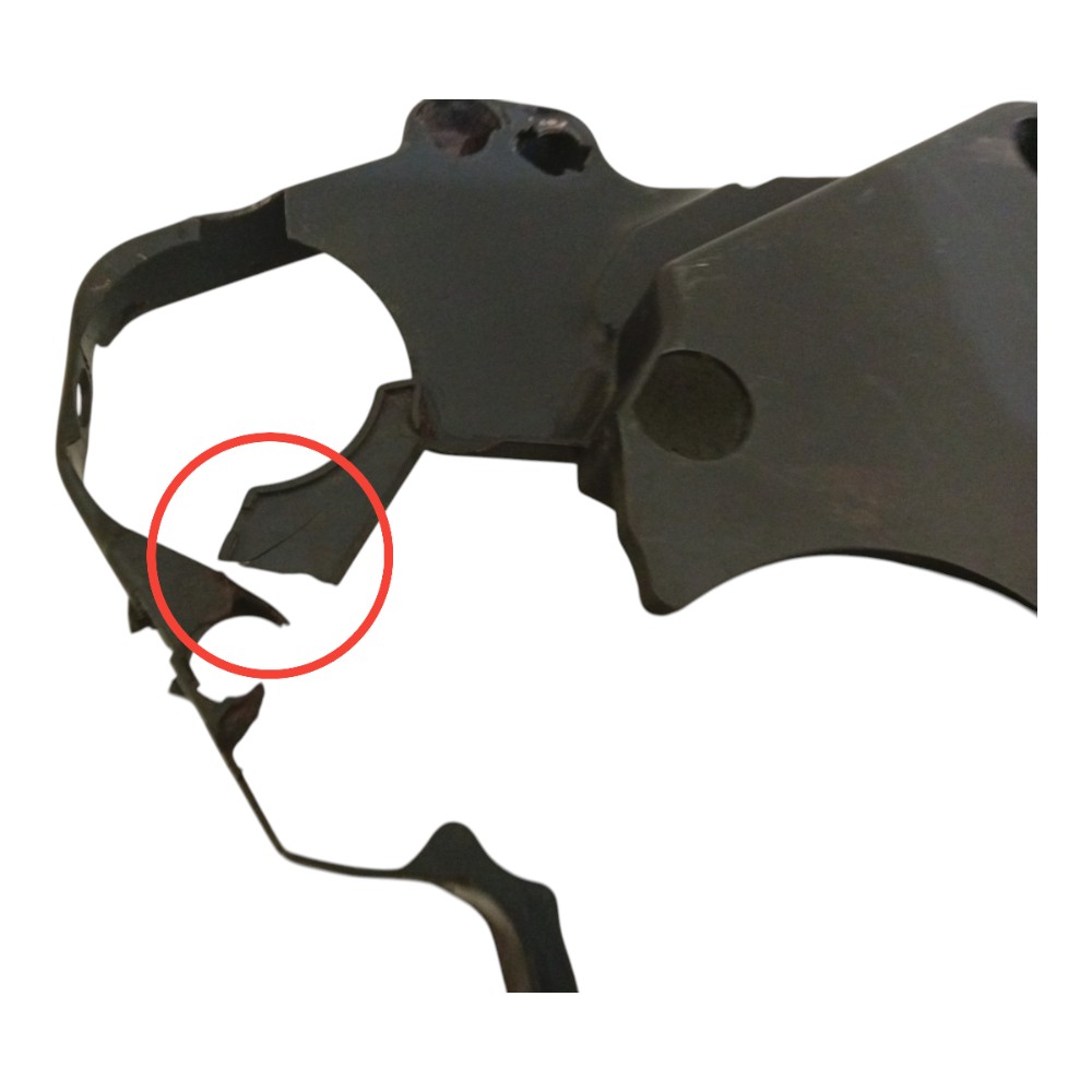Capa Correia Dentada Traseira Gm Meriva Detalhe 2