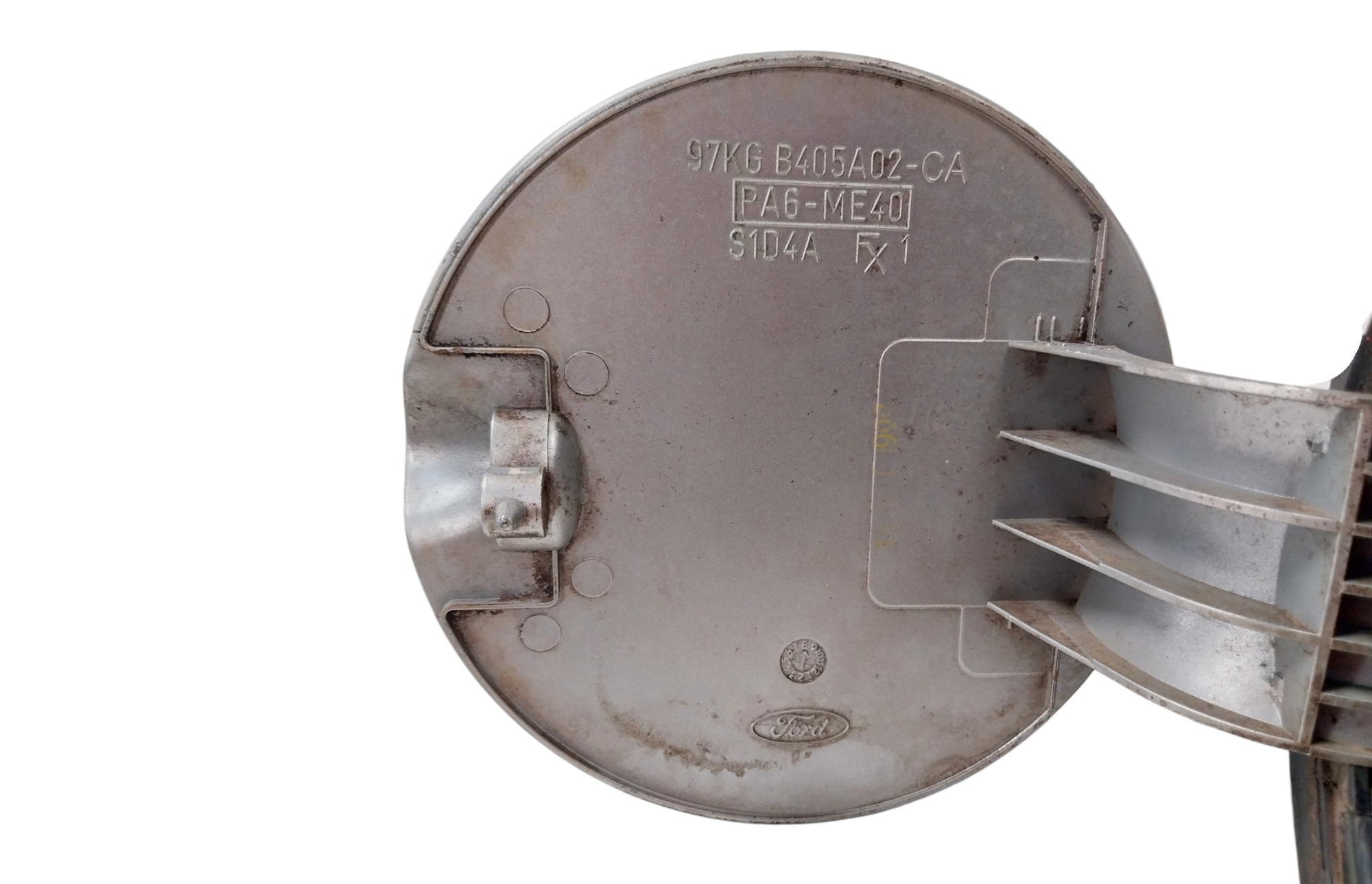 Portinhola Tanque Combustível Ford Ka 99 2000 2001 2002 2003 Prata 4