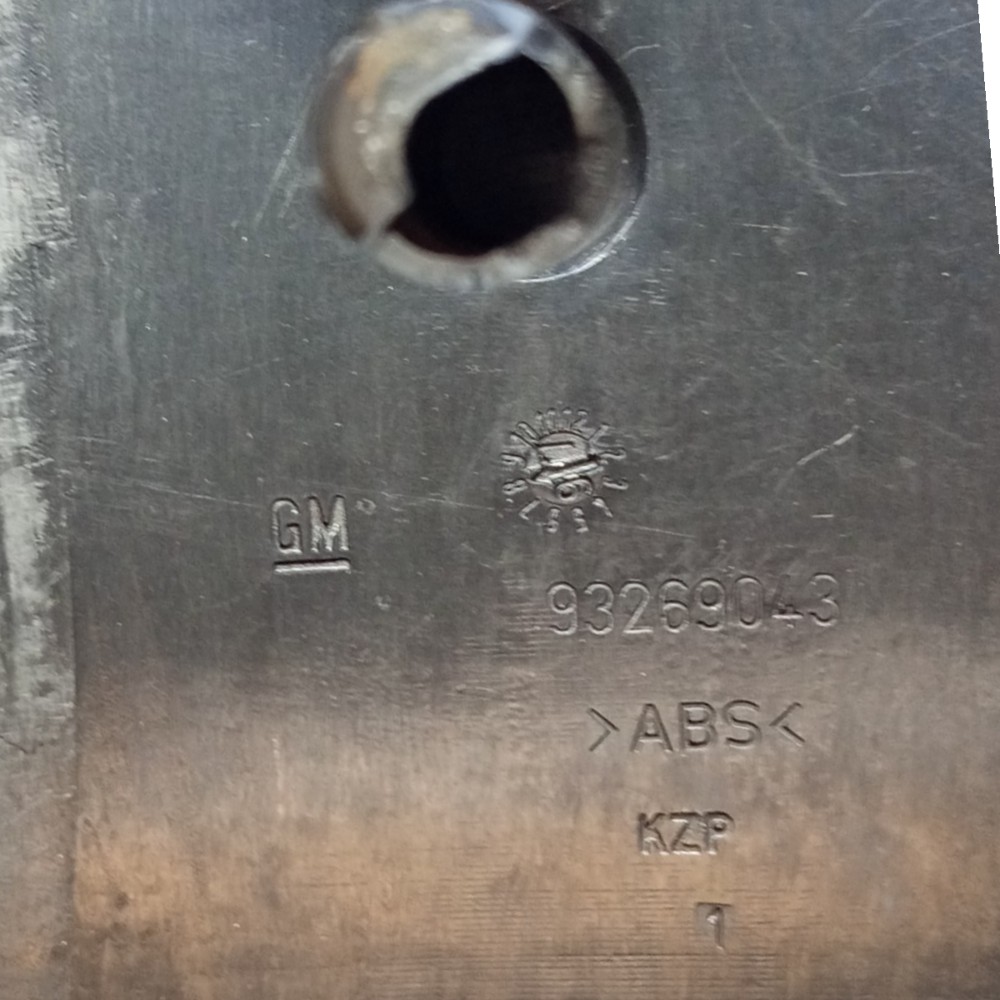 Moldura Coluna Direção Vectra 97 98 99 2000 A 2005 Detalhe 7