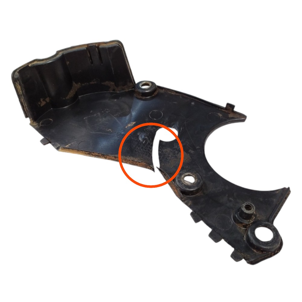 Capa Correia Dentada Inferior Corsa Celta 94 96 2006 Detalhe 2