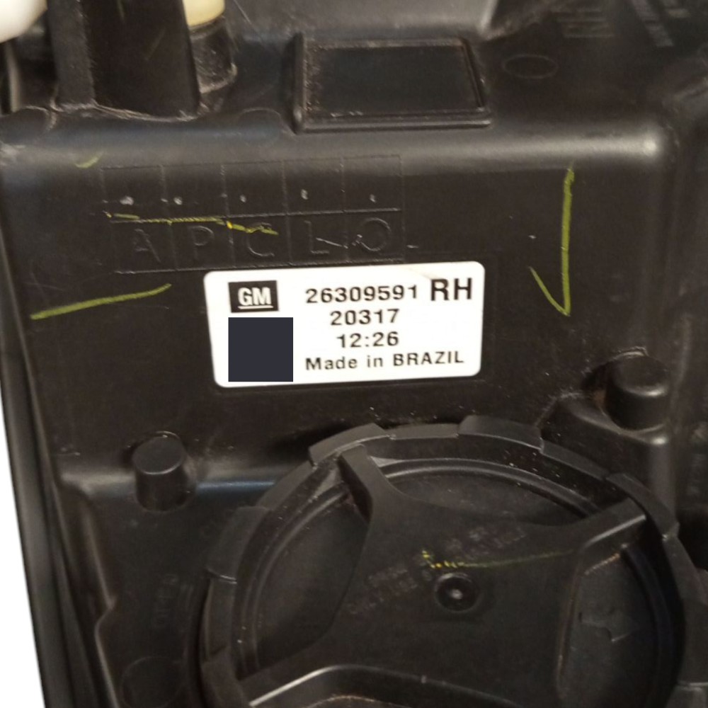 Farol Lado Direito Chevrolet Onix 2020 2022 Detalhe 26309591 Direito/passageiro 9