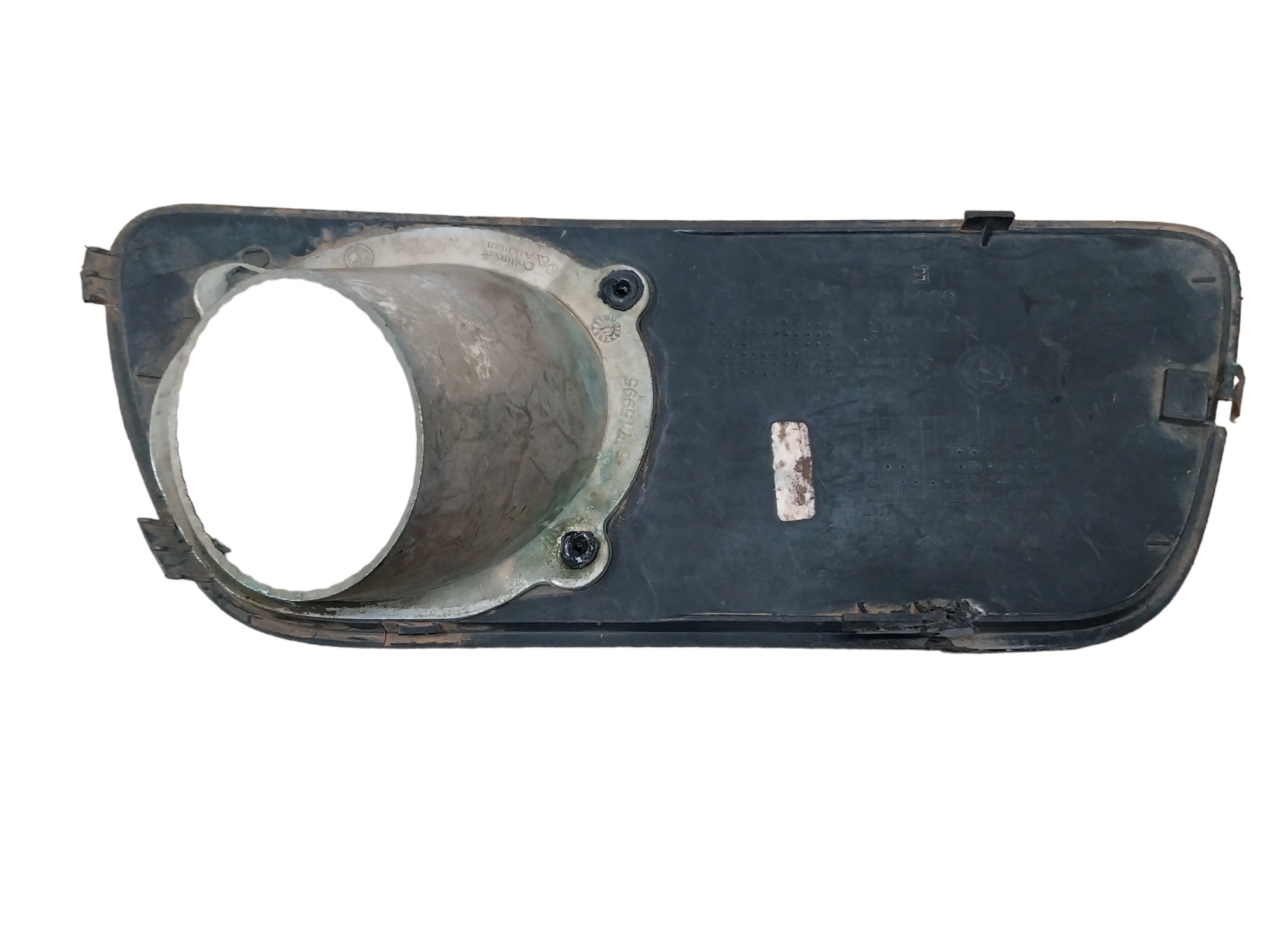 Moldura Farol Milha Esquerdo Palio 2004 2005 2009 2010 2011 Preto Esquerdo 4