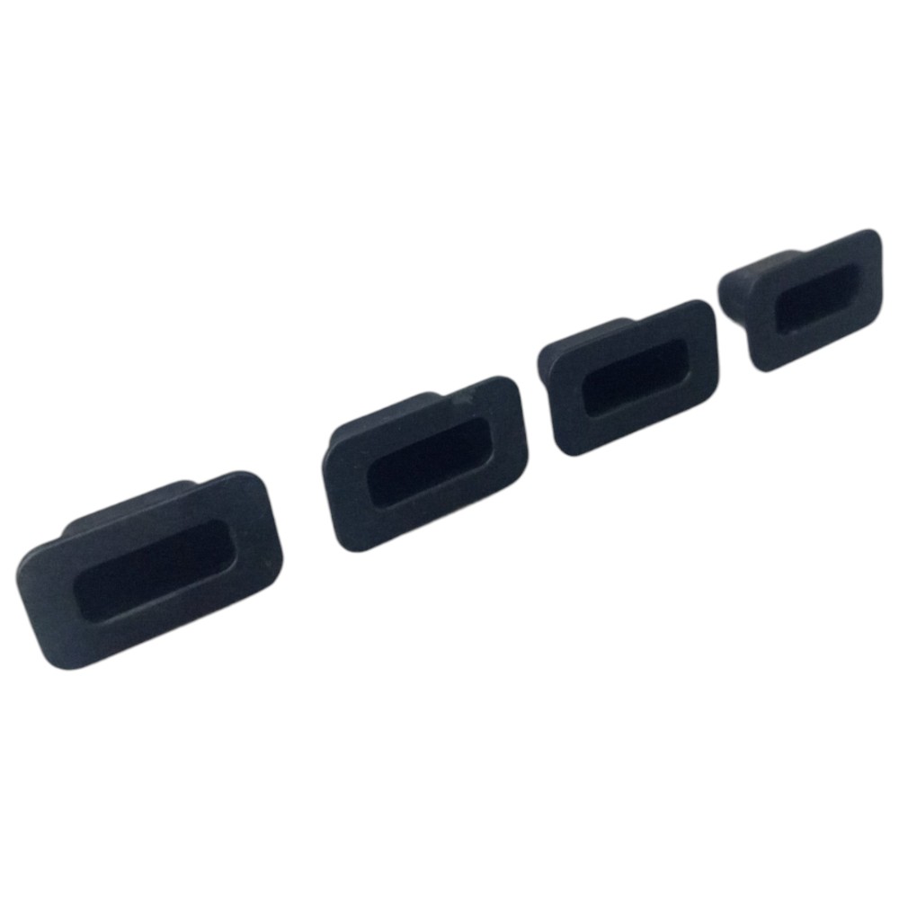Tampa Buraco Acabamento Peugeot 206 207 2005 2006 2007 2008 Preto 6