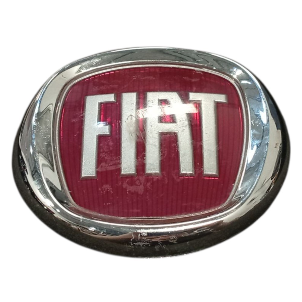 Emblema Grade Fiat Vermelho Palio Siena Strada Mobi Uno Vermelho 6