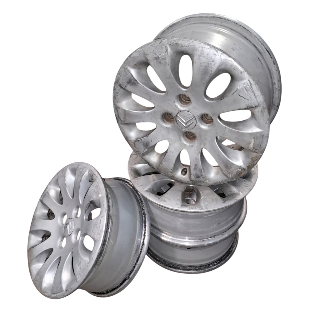 Jogo Rodas Aro 15 Citroen Xsara Picasso 2001 2007 6jx15ch418 7