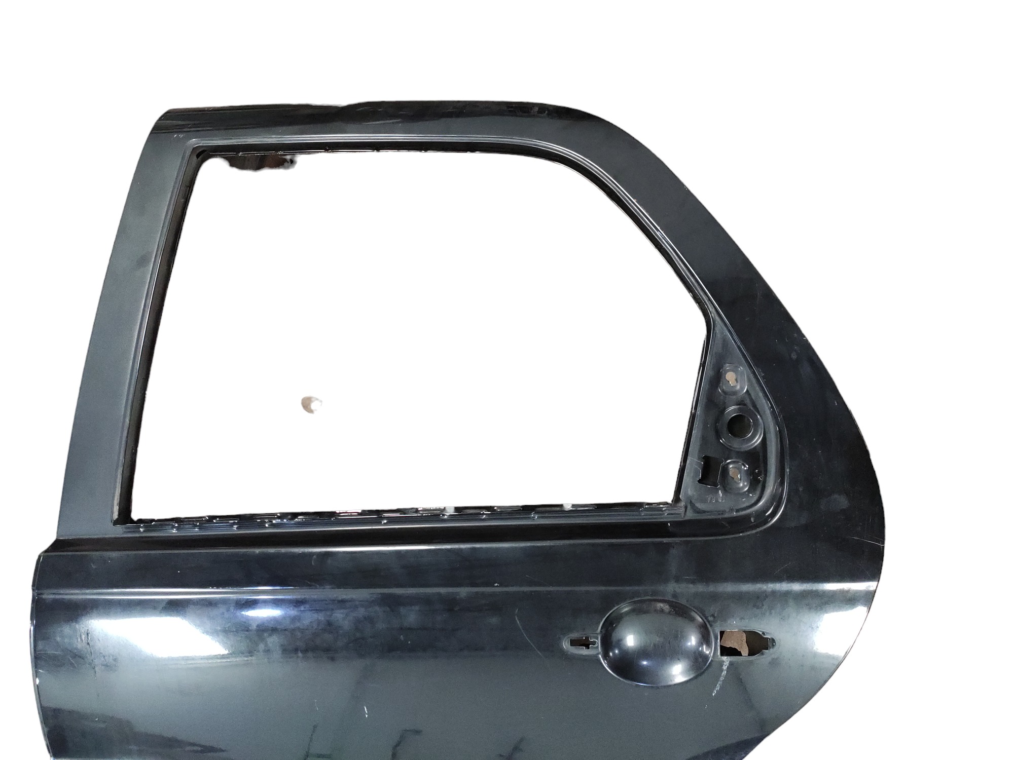 Porta Traseira Esquerda Fiat Siena 2008 2009 2010 2011 2012 Traseira Esquerdo Preto 5