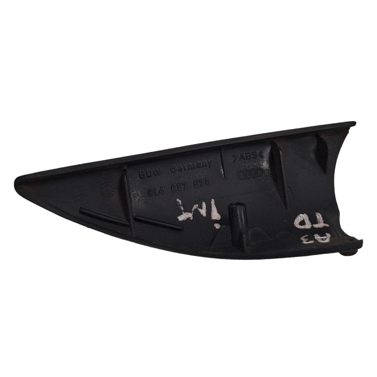 Acabamento Interno Porta Traseira Direita Audi A3 97 98 2006 Preto 5