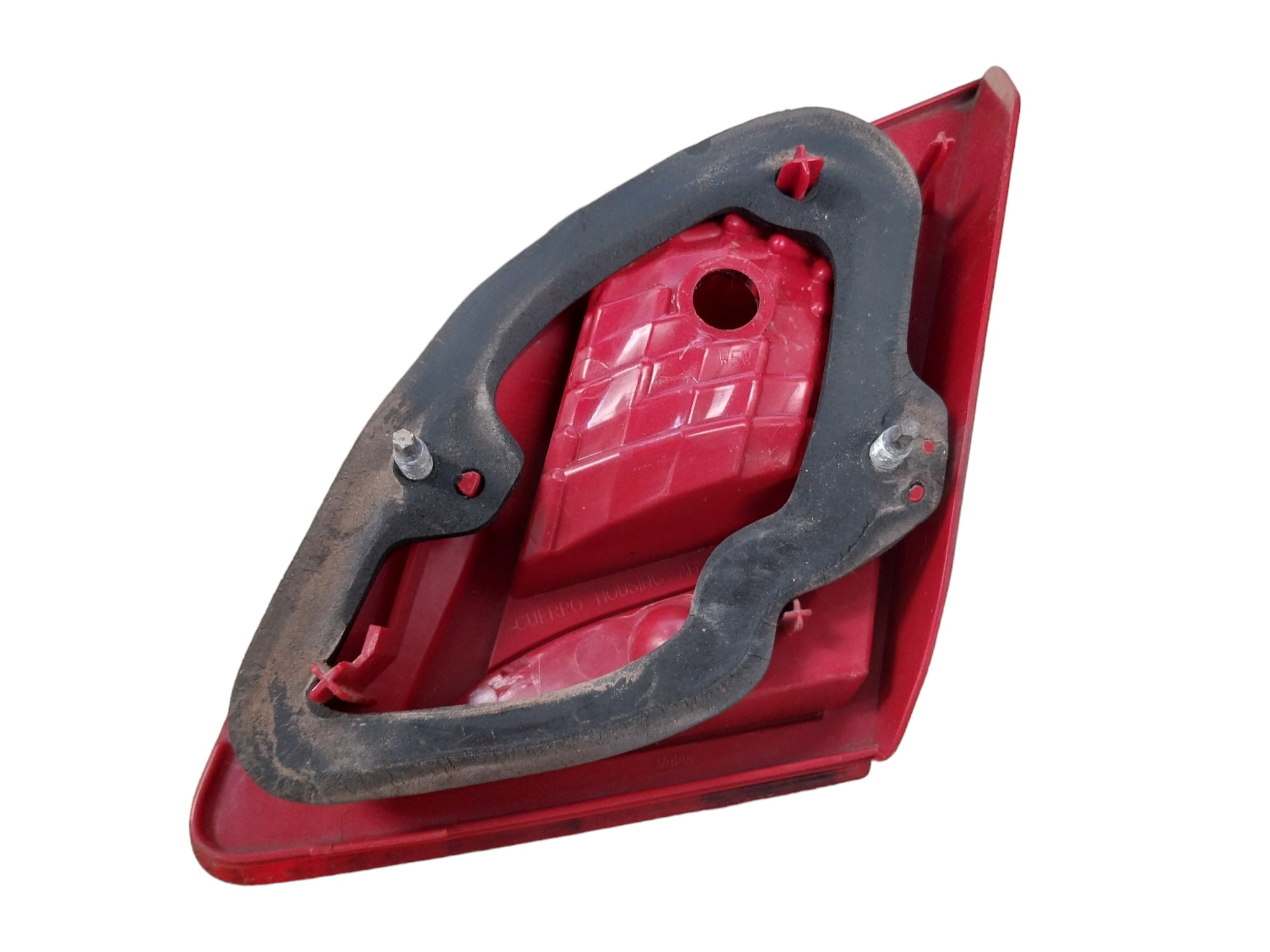 Lanterna Tampa Traseira Esquerda Peugeot 408 2012 2015 2019 Esquerdo/motorista Vermelho/transparente 4