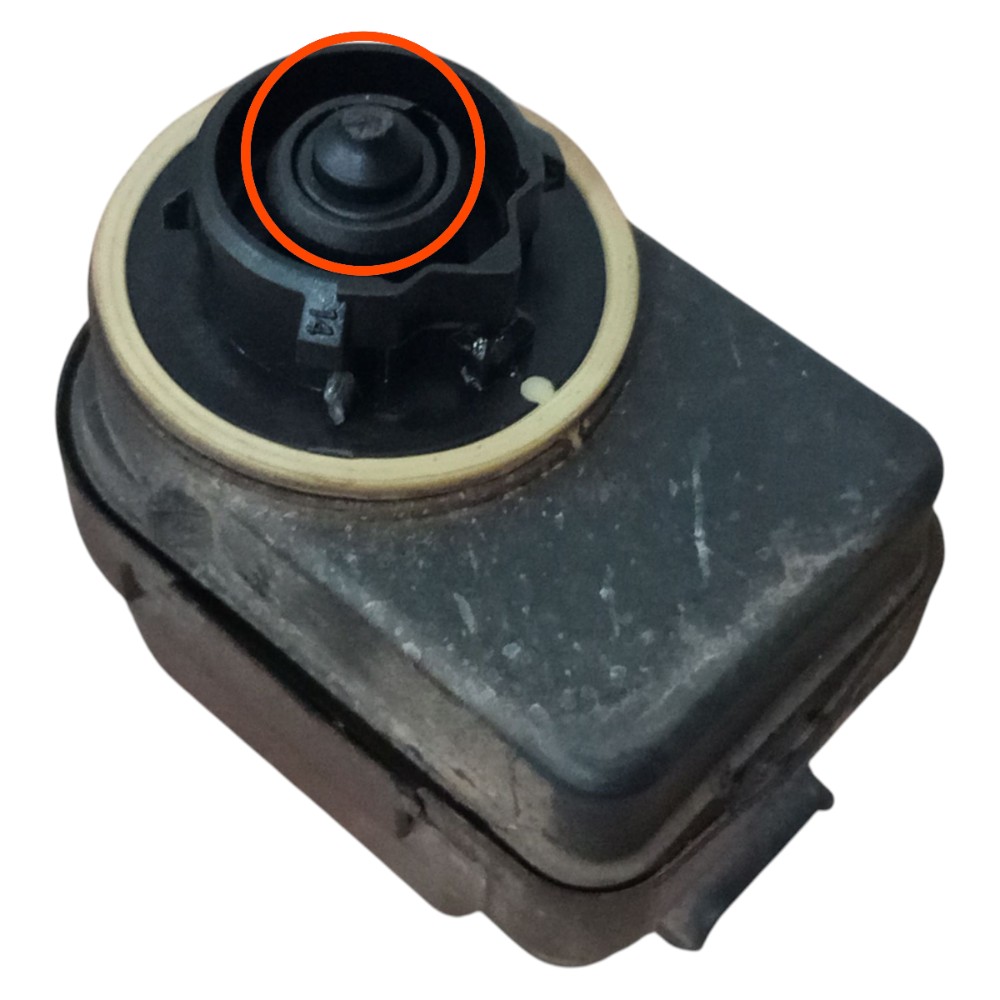 Motor Regulador Elétrico Farol Peugeot 206 2001 2008 Detalhe 2