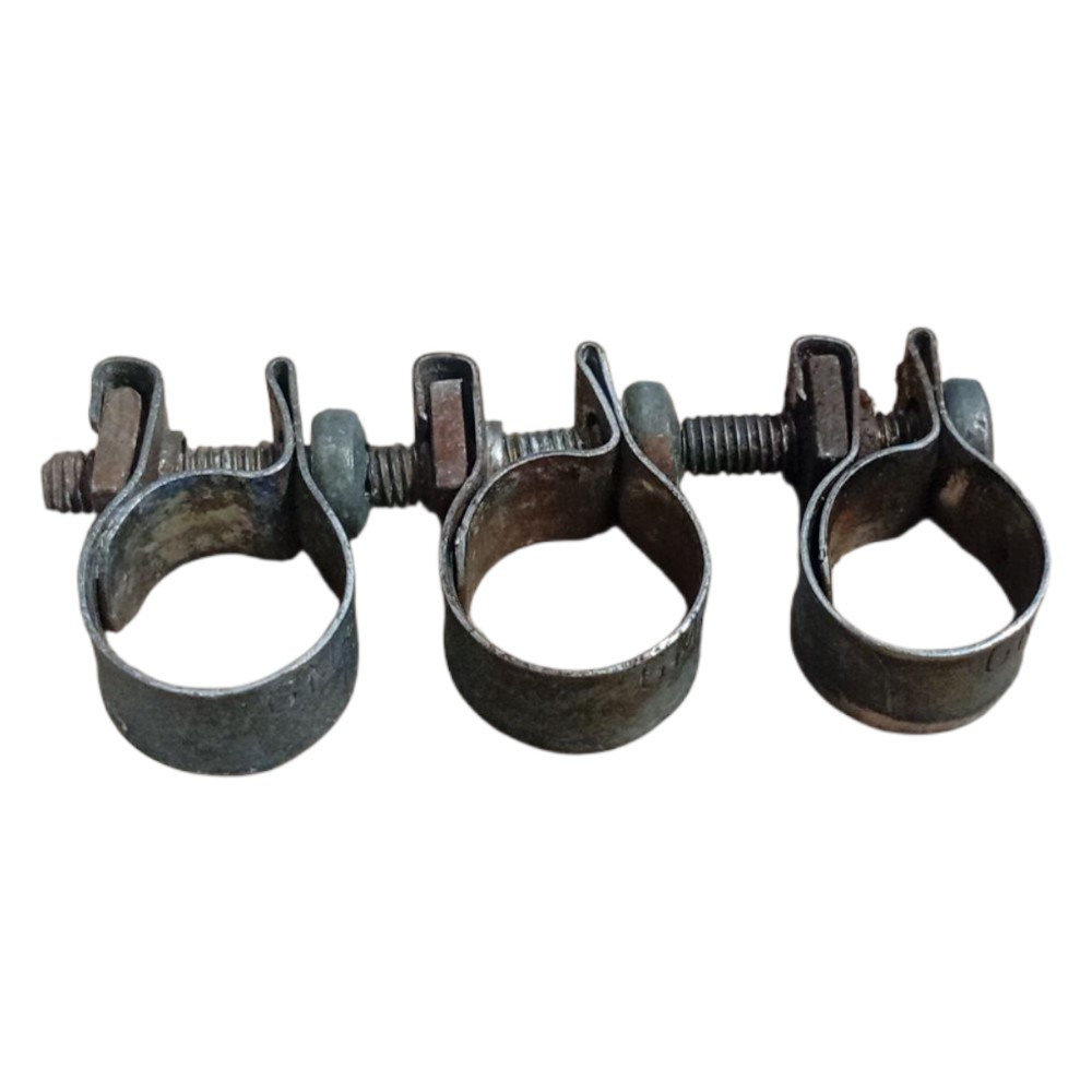 Kit 3 Suportes Abraçadeira Gm 12mm Kadett 89 90 92 94 96 98 4