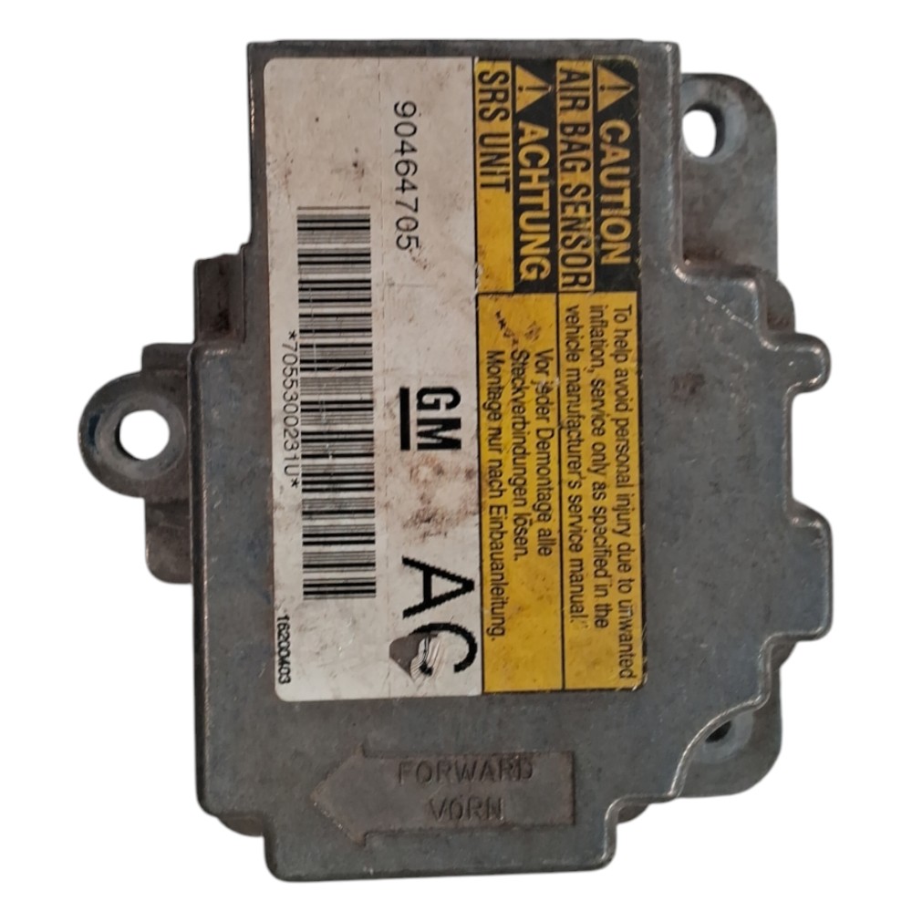 Módulo Airbag Astra Zafira Vectra 97 99 2001 A 2011 90464705 2