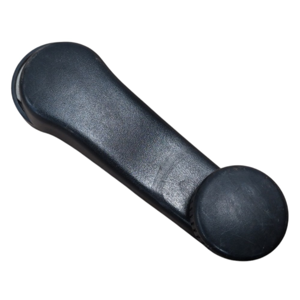 Manivela Abertura Vidro Porta Gol Parati G3 99 2000 A 2005 Preto 6