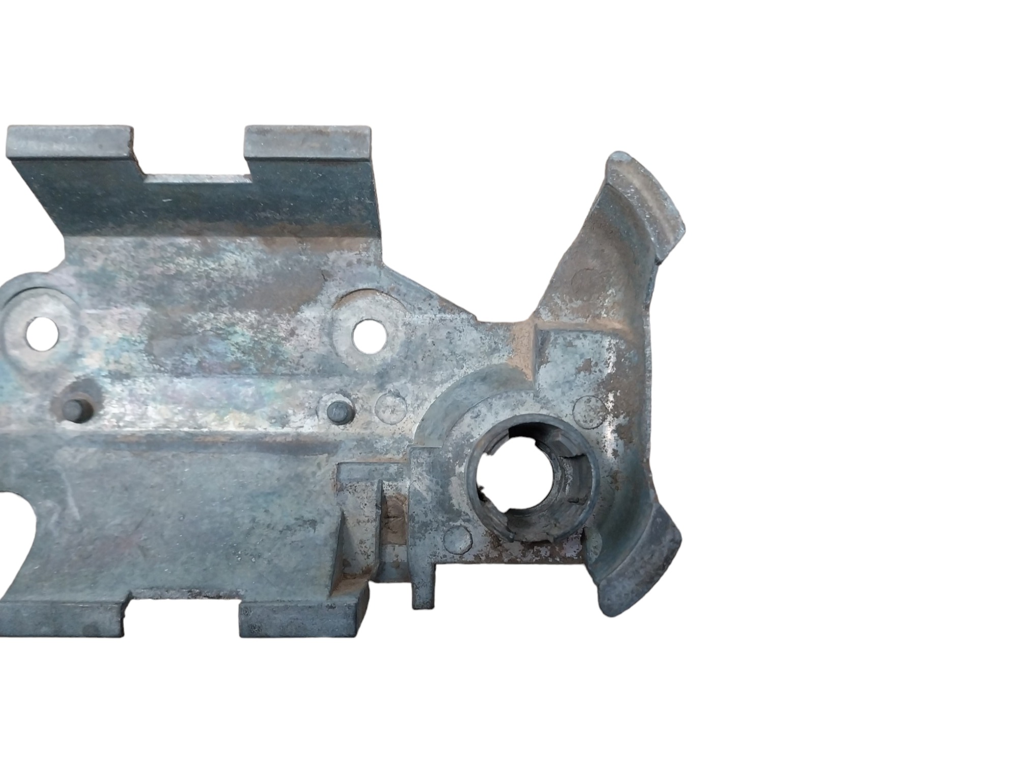 Suporte Maçaneta Externa Dianteira Esquerda Corsa 94 A 2012 Prata Dianteira 3