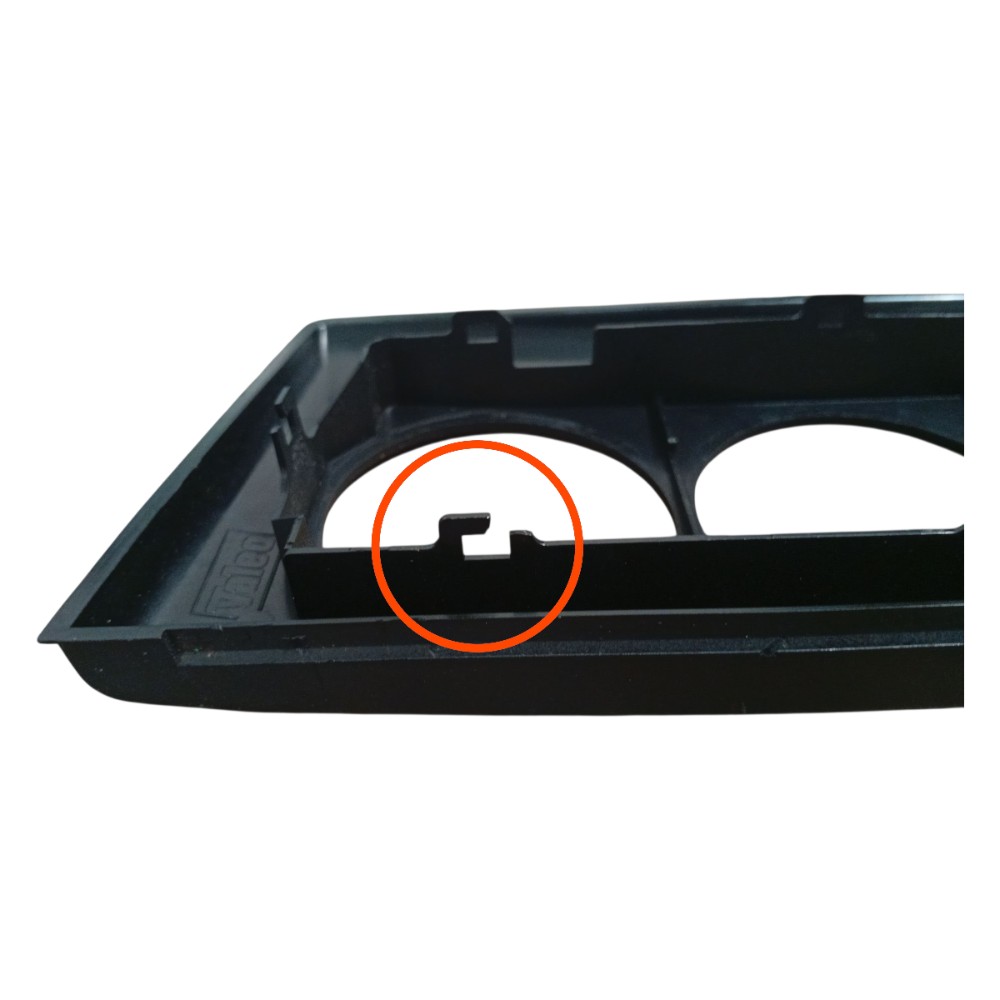 Moldura Comando Ar Condicionado Vectra 97 99 2005 Detalhe 7