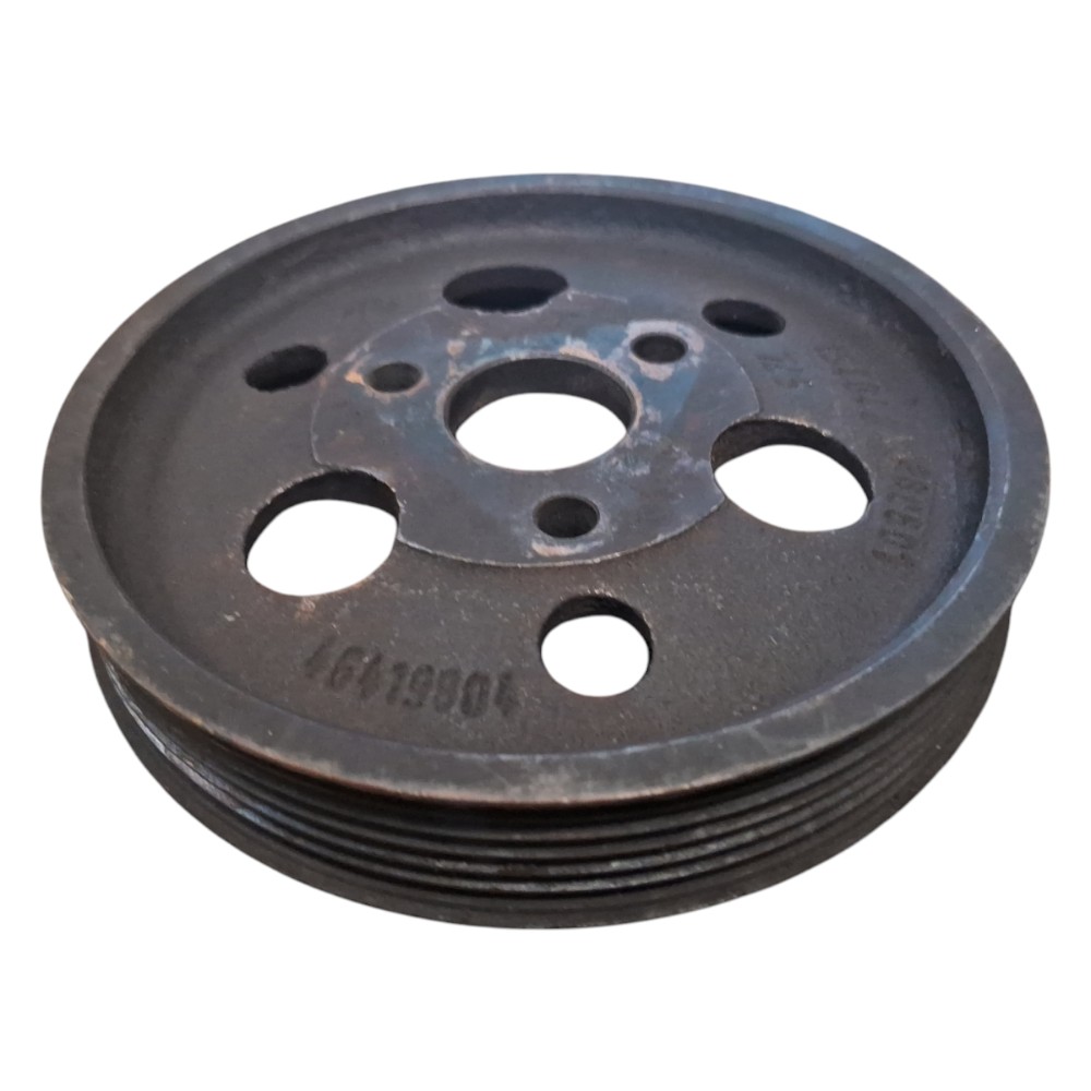 Polia Bomba Direção Hidráulica Fiat Palio 96 2000 46419804 Preto 2