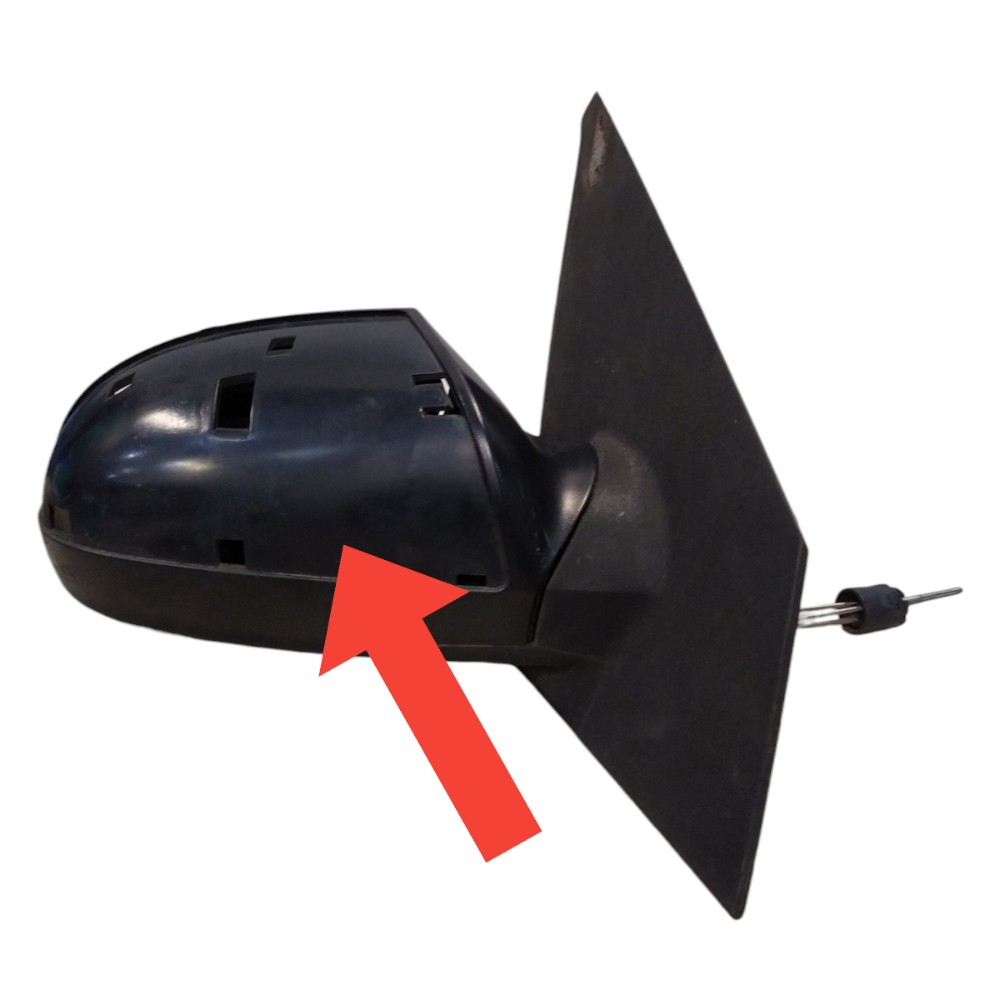 Retrovisor Externo Direito Manual Fiesta Rocam 2002 A 2009 2