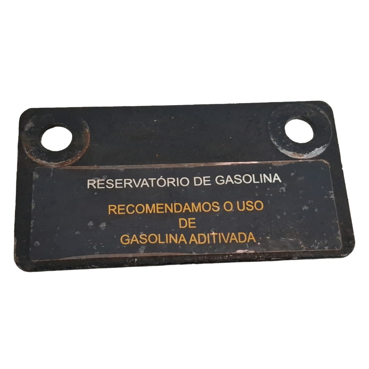 Placa Adesivo Reservatório Gasolina Partida Fria Gm Astra