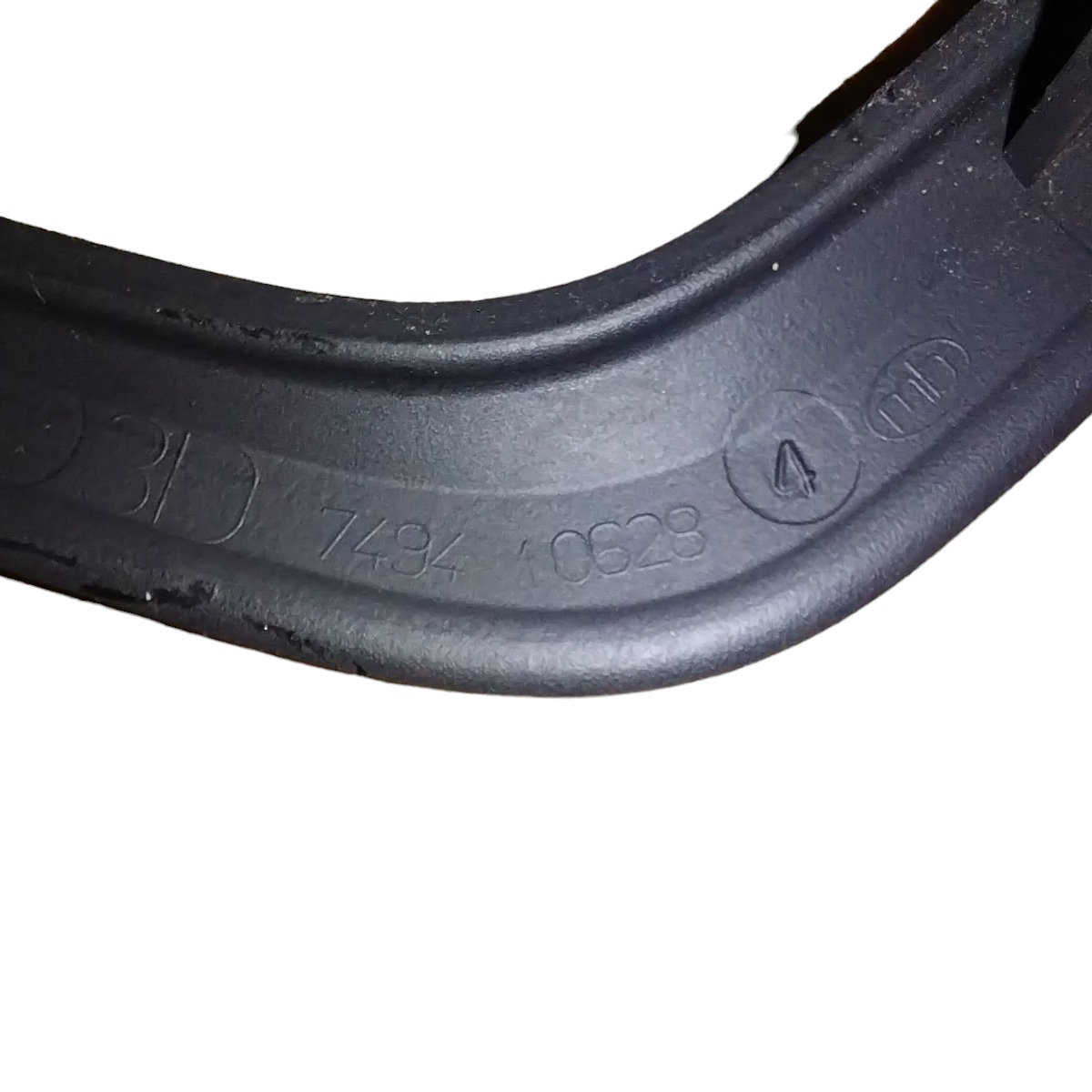 Moldura Maçaneta Traseira Direita Peugeot 308 408 2012 A 19 Preto Traseira 4