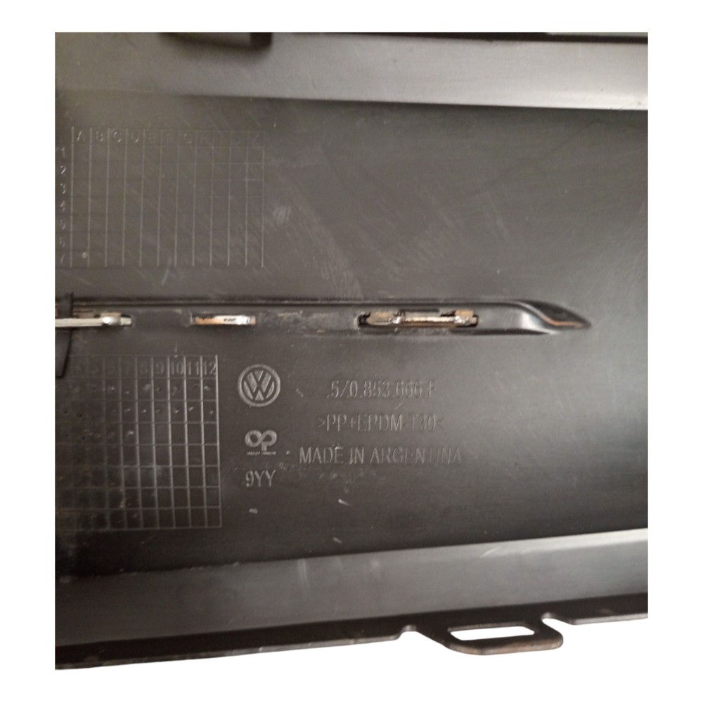 Moldura Farol Milha Direito Fox Crossfox Spacefox 2010 2014 7