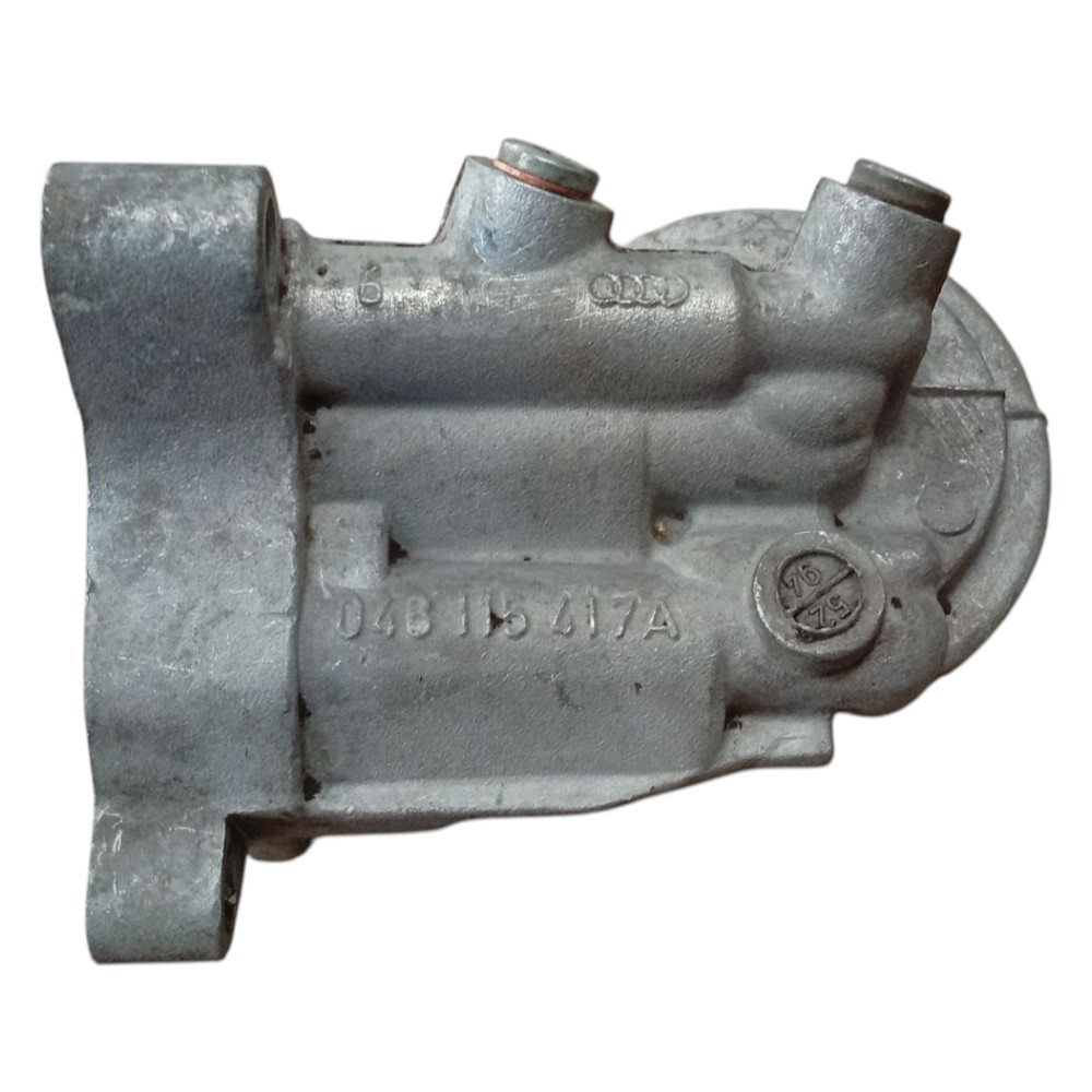 Suporte Filtro Óleo Audi 80 100 B4 2.0 92 93 94 046115417a Prata