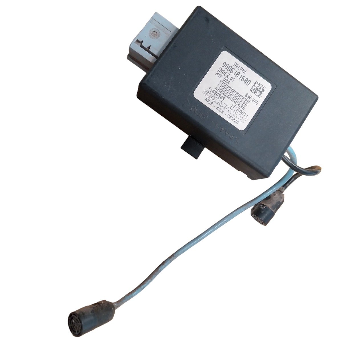 Módulo Sensor Alarme Peugeot 408 2012 2015 A 2019 9666181680