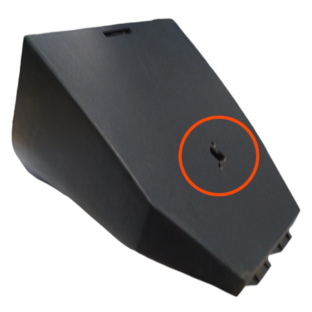 Caixa Acabamento Console Central Monza 84 88 91 96 Detalhe 2
