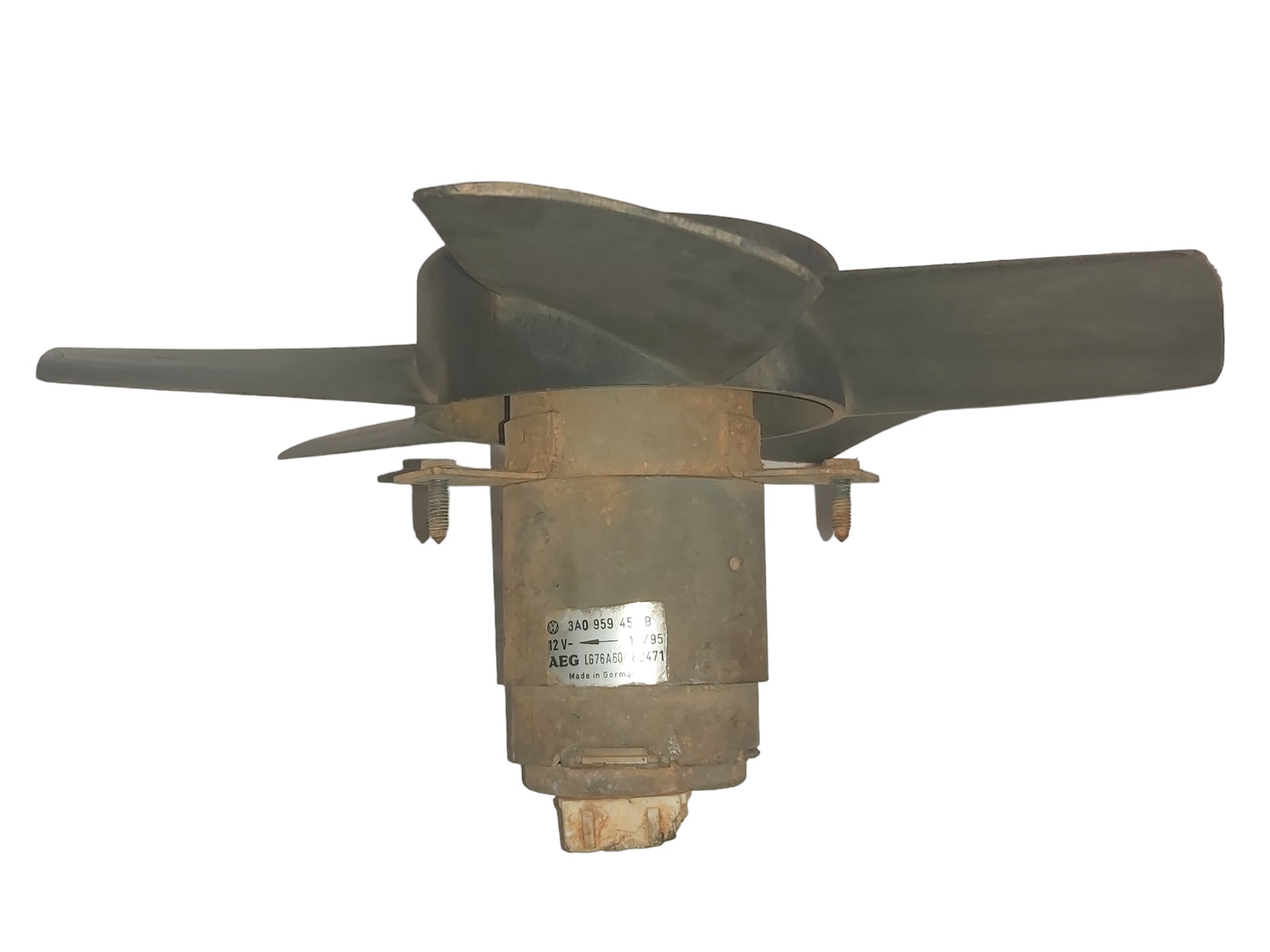 Ventoinha Com Motor Radiador Passat Alemão 94 95 96 Detalhe 4
