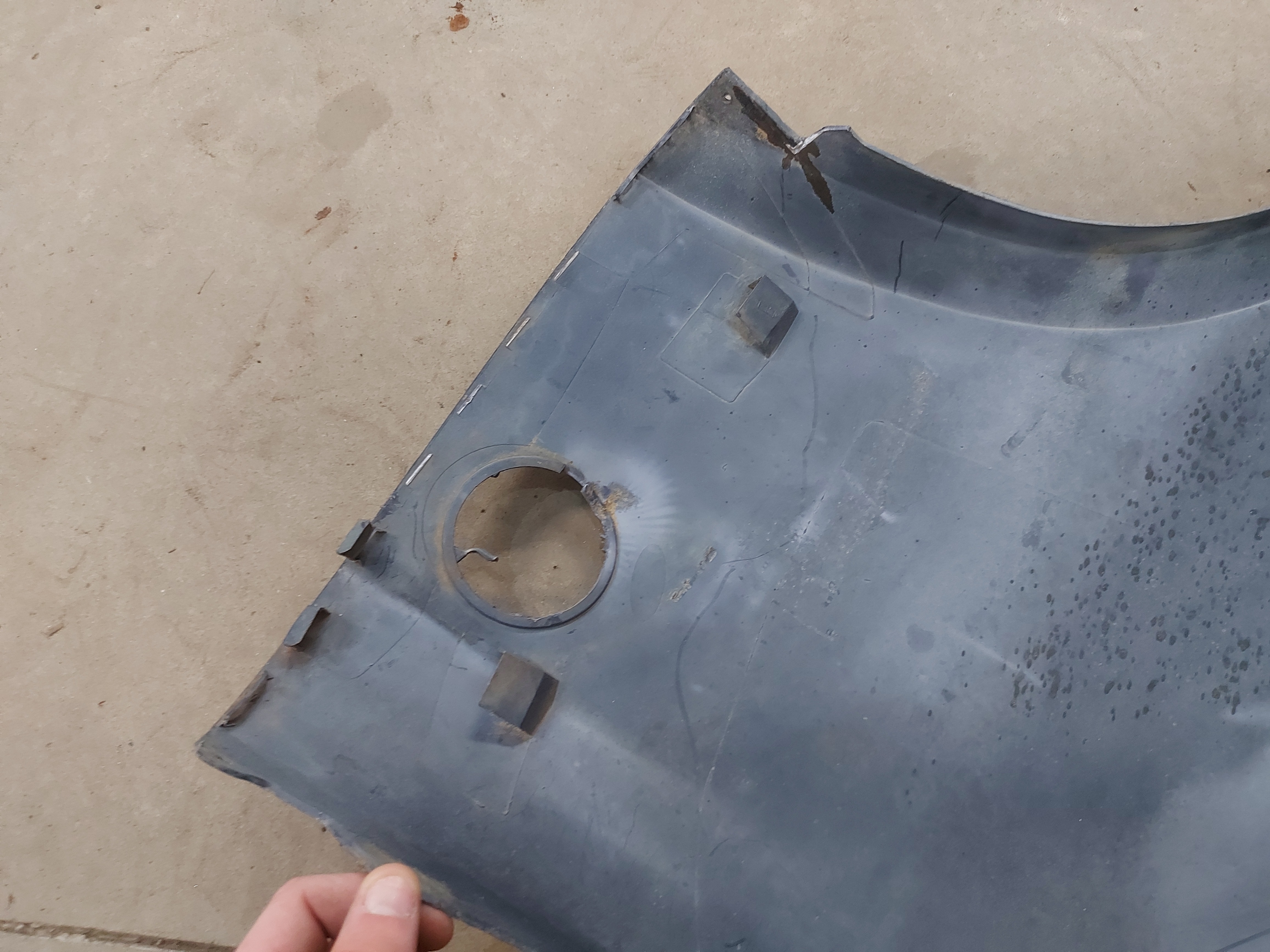 Paralama Parachoque Traseiro Esquerdo Ford Ka 1999 A 2003 8