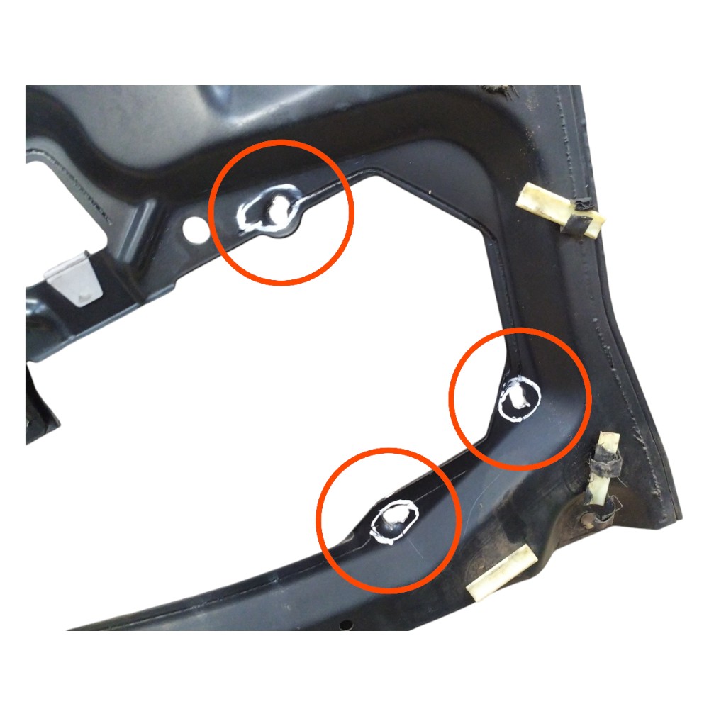 Arco Porta Traseira Esquerda Audi A3 97 98 2001 2002 A 2006 Traseira Esquerdo 2