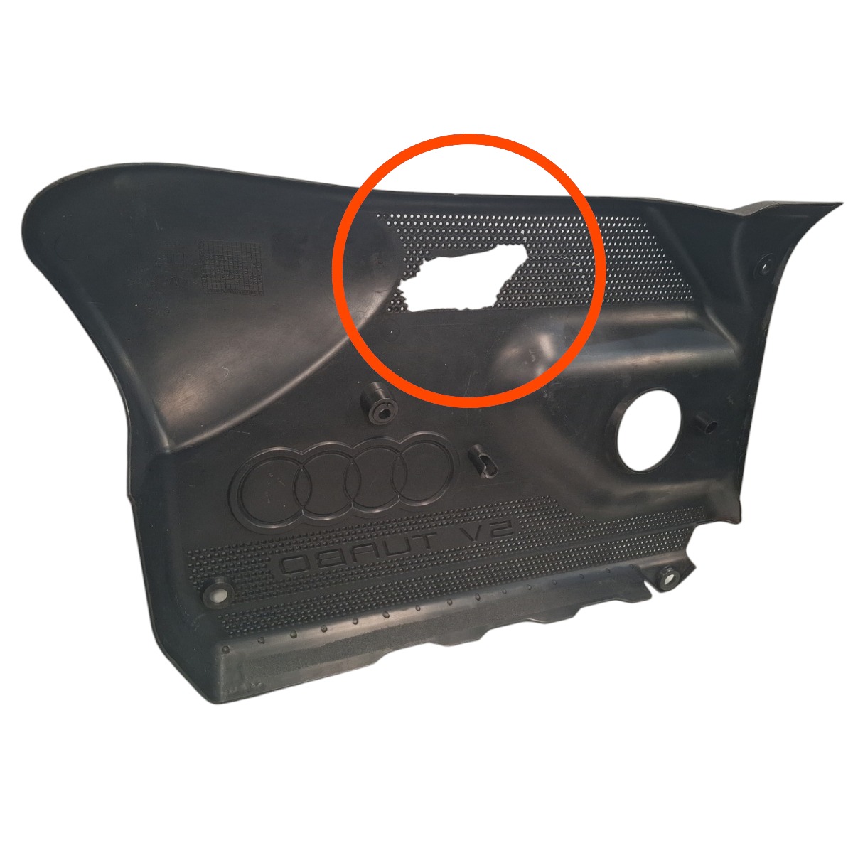 Capa Proteção Motor Audi A3 1.8t 150cv 97 98 A 2006 Detalhe
