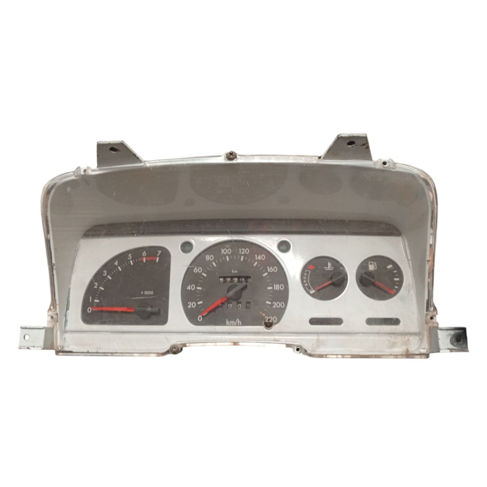 Painel Instrumentos Branco Escort Xr3 Ap 1.8 89 A 92 Detalhe Branco