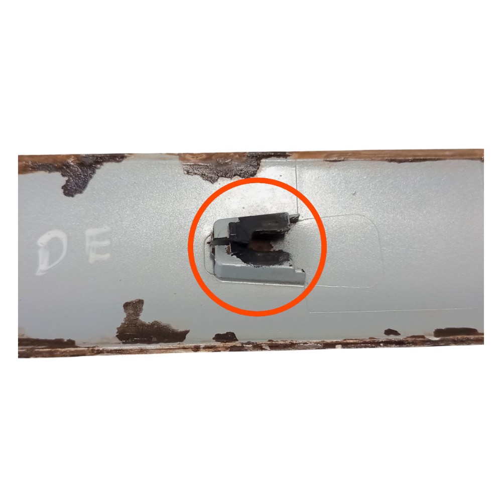 Friso Porta Dianteira Esquerda Peugeot 206 2001 2002 A 2008 Prata 3