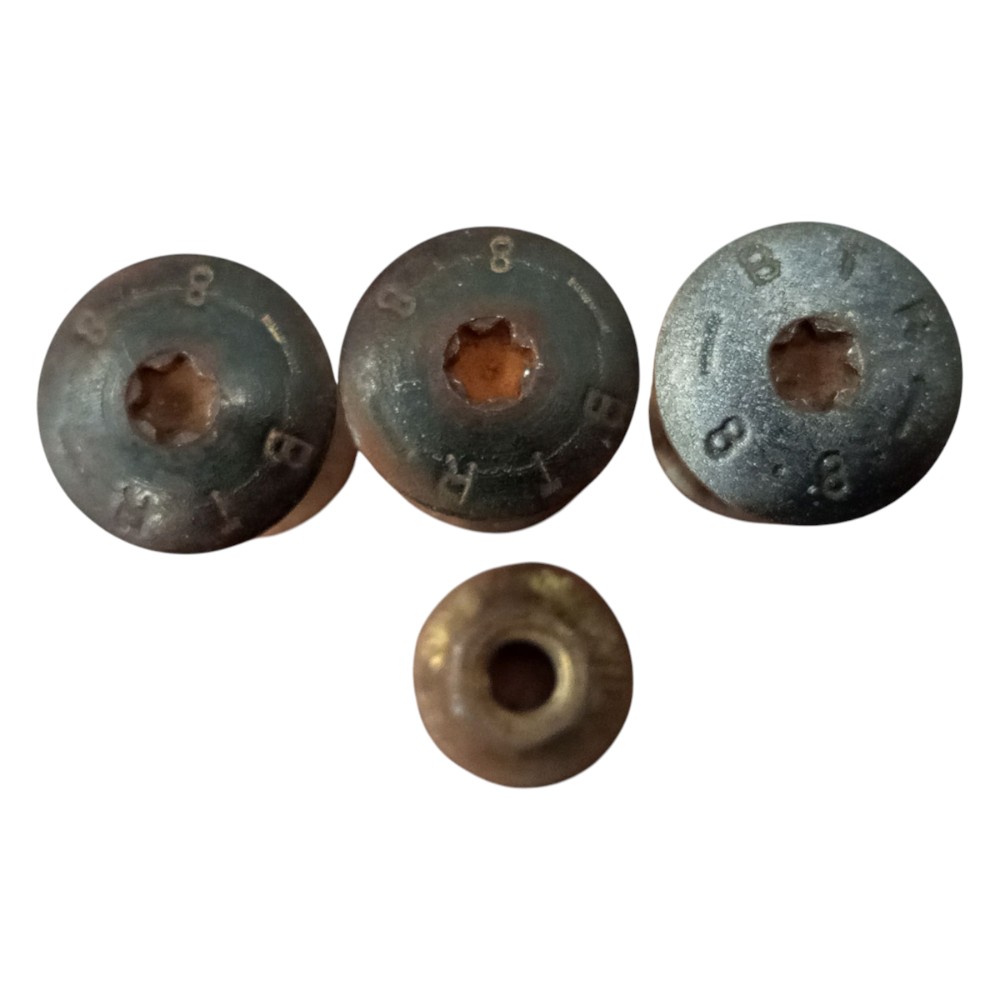 Kit Parafuso Parachoque Traseiro Peugeot 206 2001 2002 2008 5