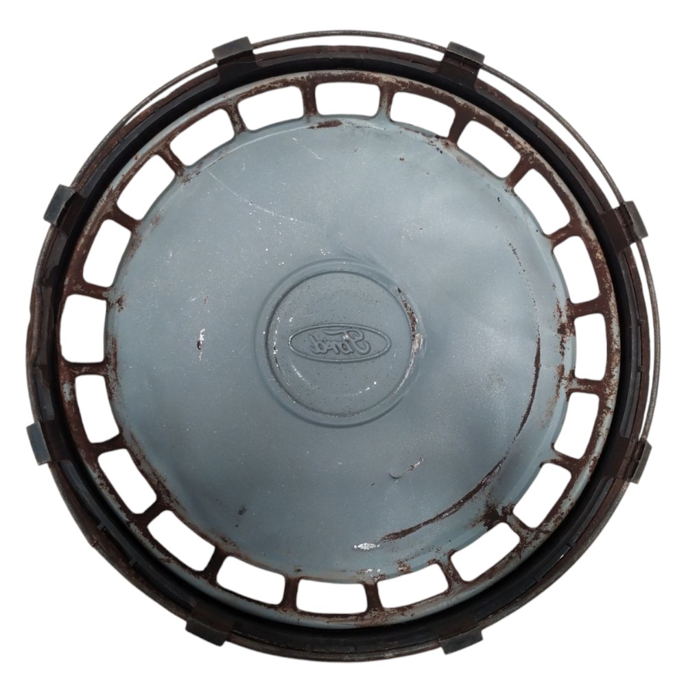 Jogo Calotas Aro 13 Ford Del Rey Glx 85 86 87 88 89 Original Prata 8