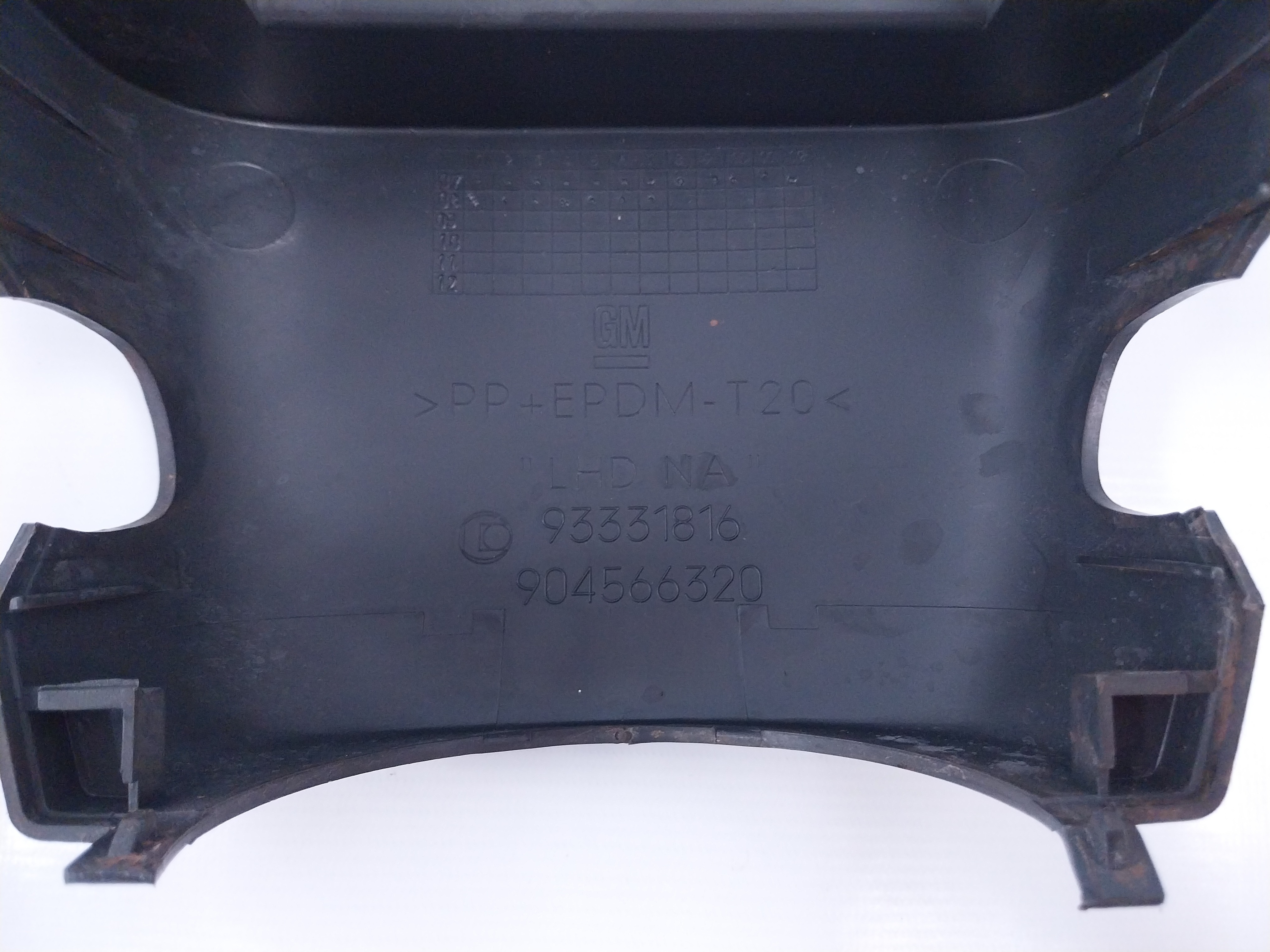 Moldura Inferior Coluna Direita Corsa Montana 2002 A 2012 Preto 6