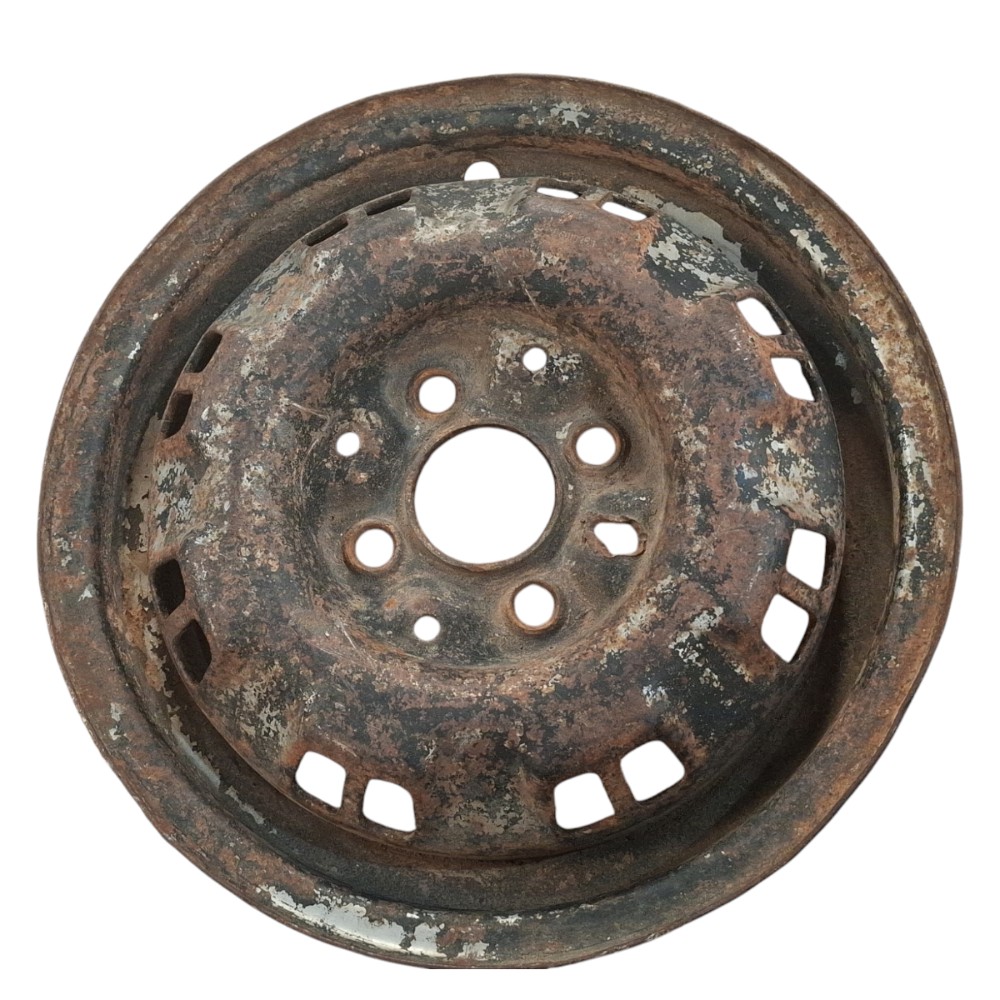 Roda Ferro Aro 13 Vw Gol Quadrado Voyage Saveiro 3056010251 5
