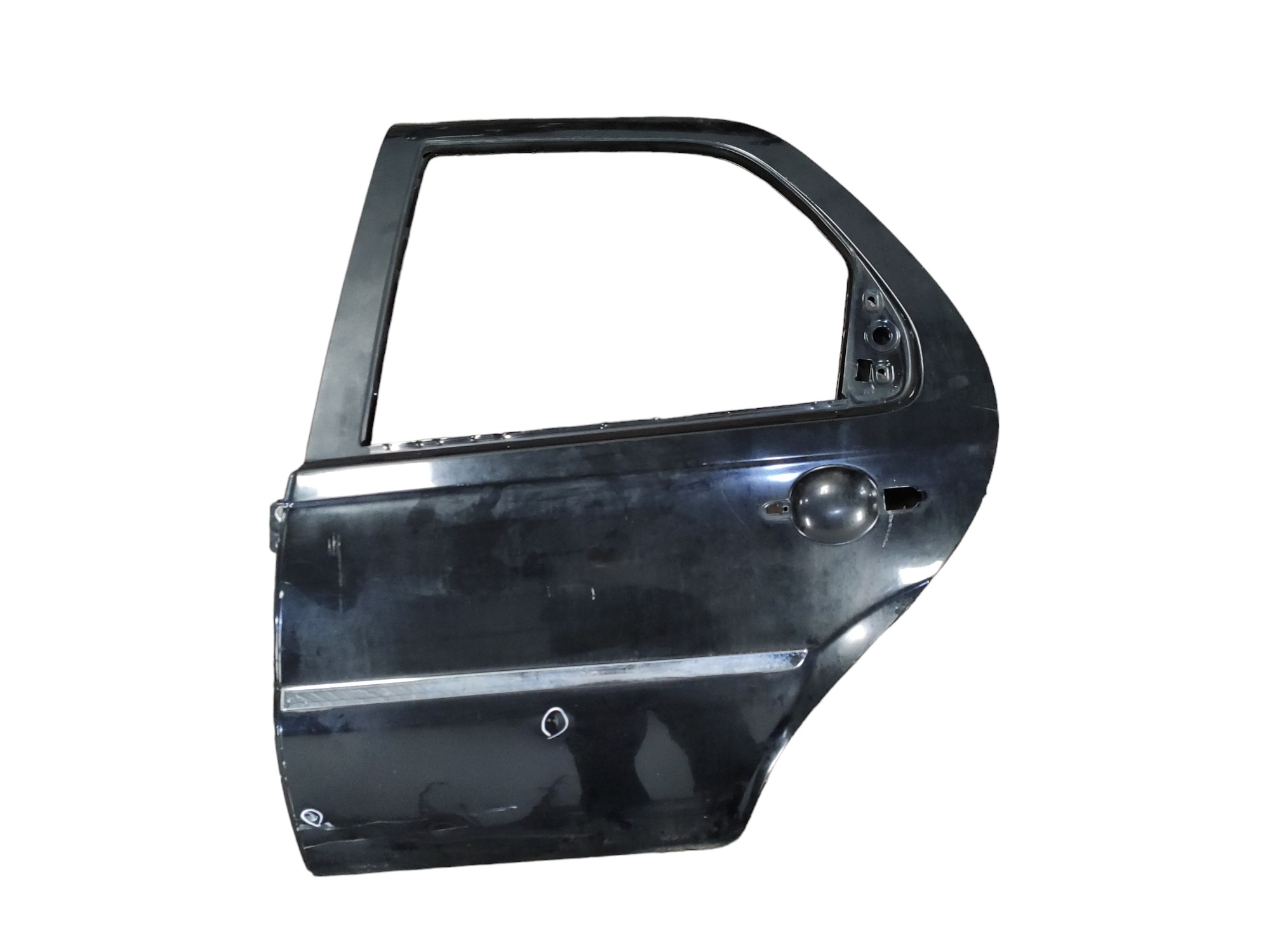 Porta Traseira Esquerda Fiat Siena 2008 2009 2010 2011 2012 Traseira Esquerdo Preto 1